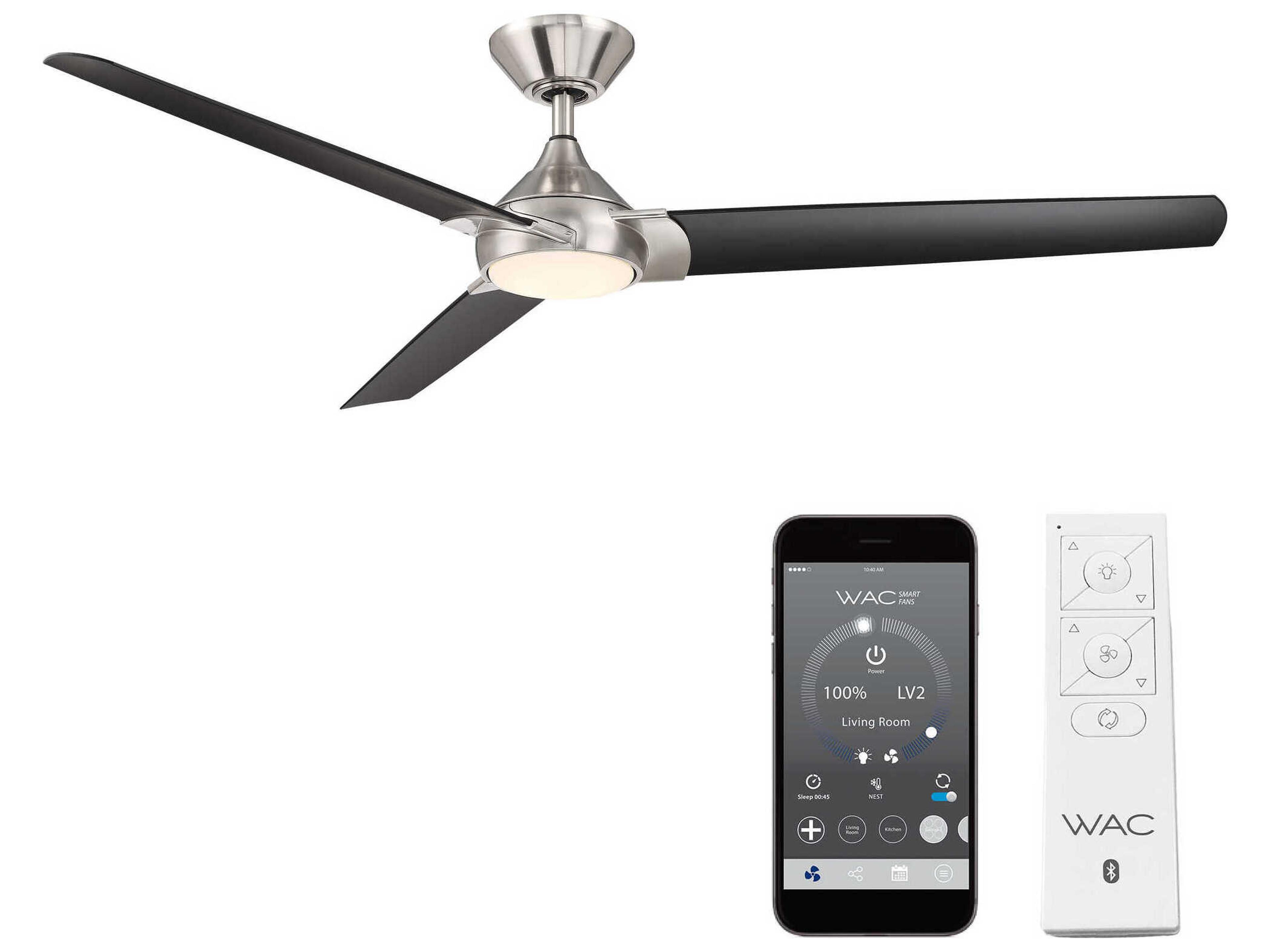 WAC Lighting Zelda 60" LED Ceiling Fan