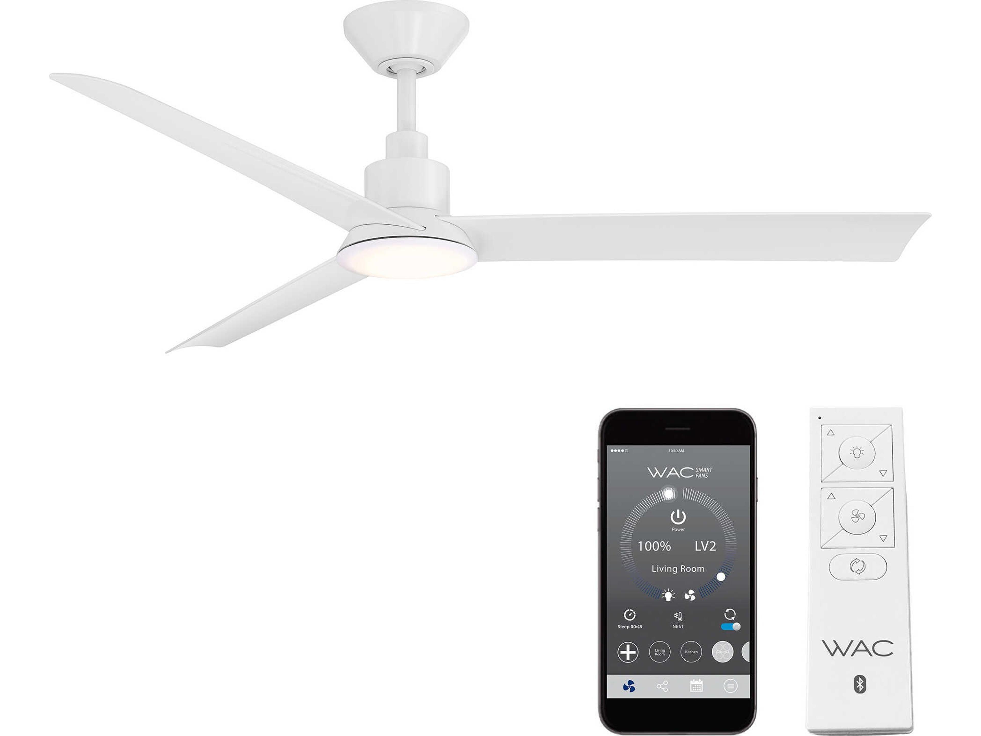 WAC Lighting Flair 56" Ceiling Fan