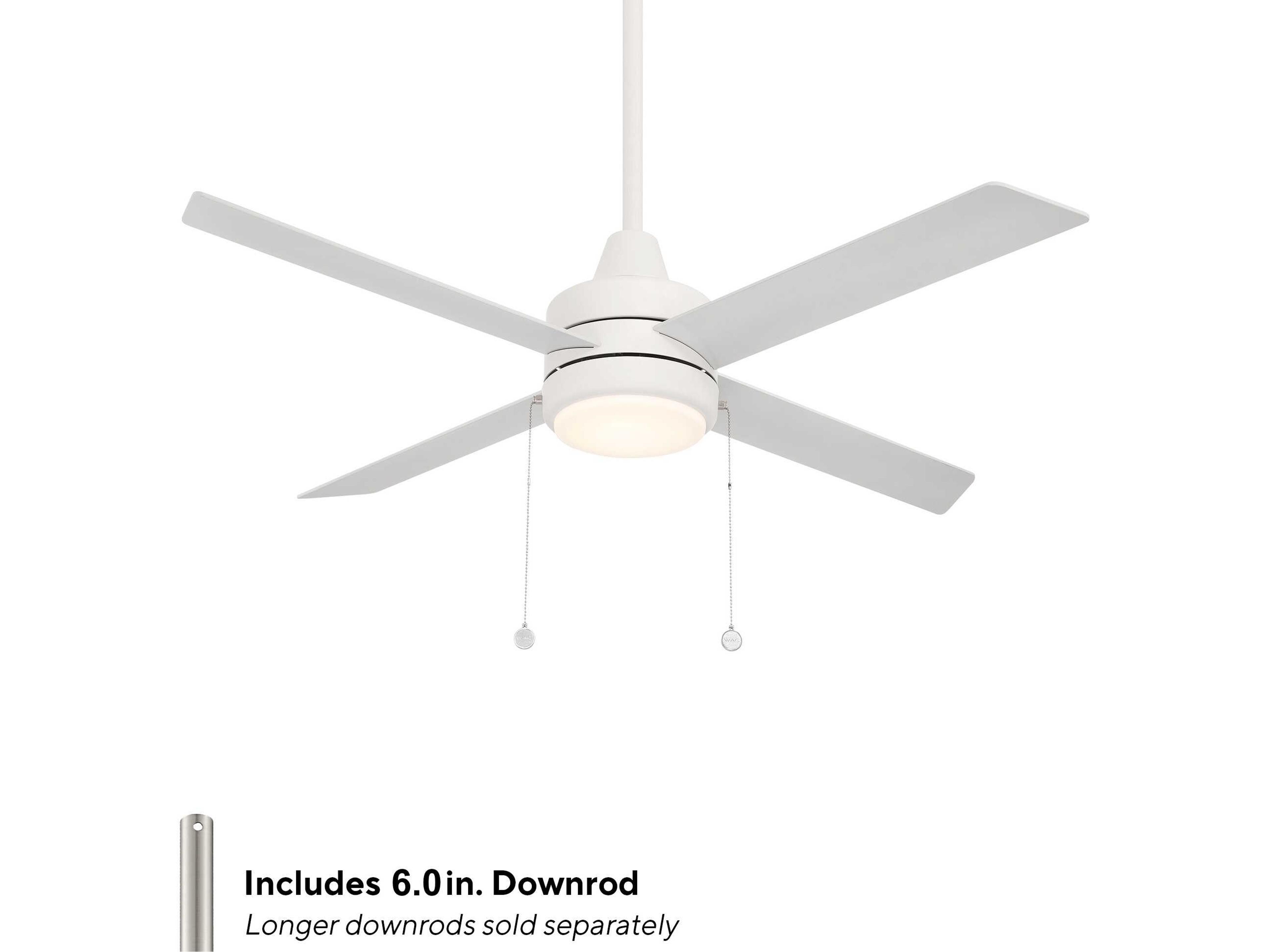 WAC Lighting Quade 52" Ceiling Fan