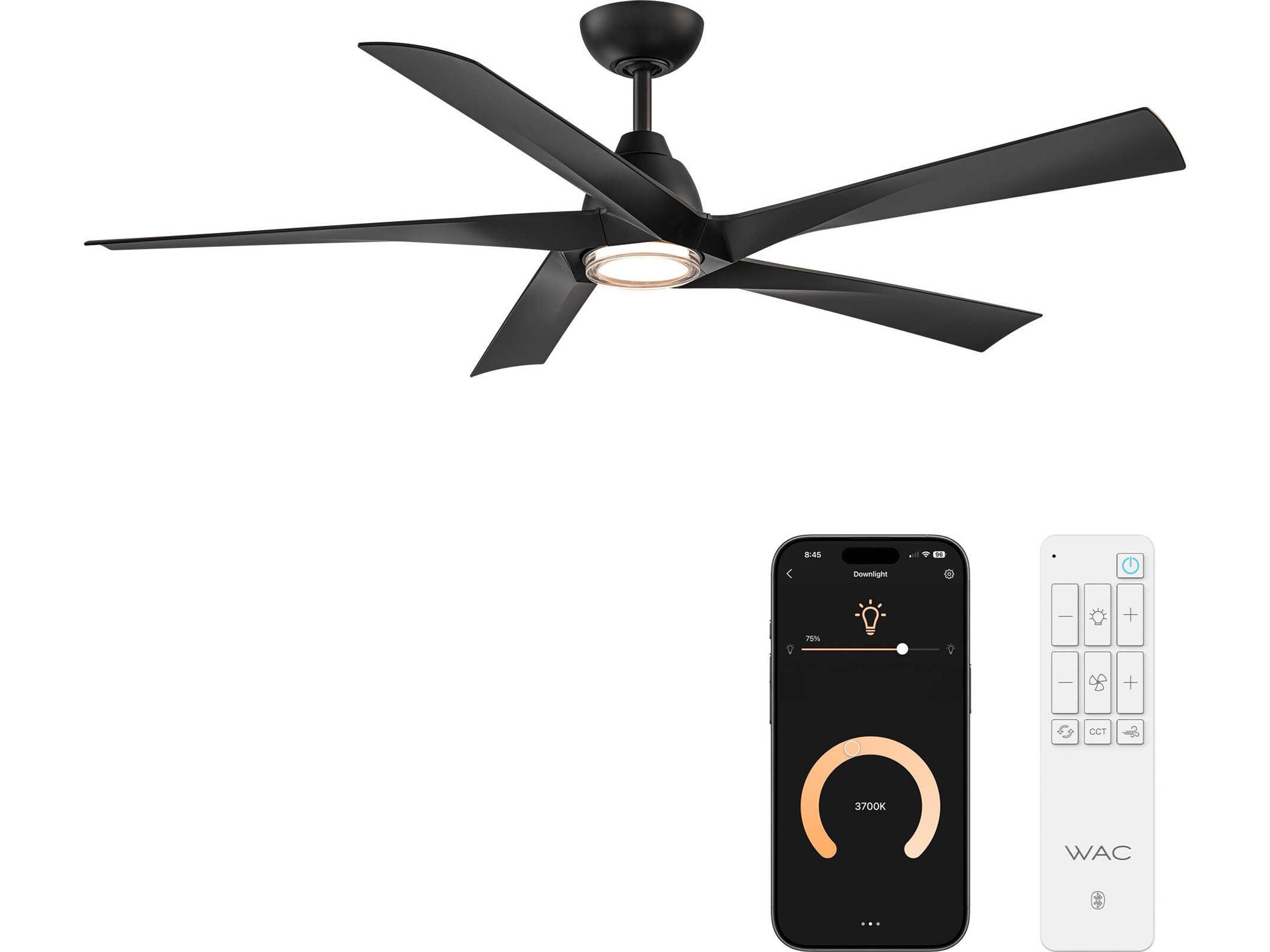 WAC Lighting Zeke 60" Ceiling Fan