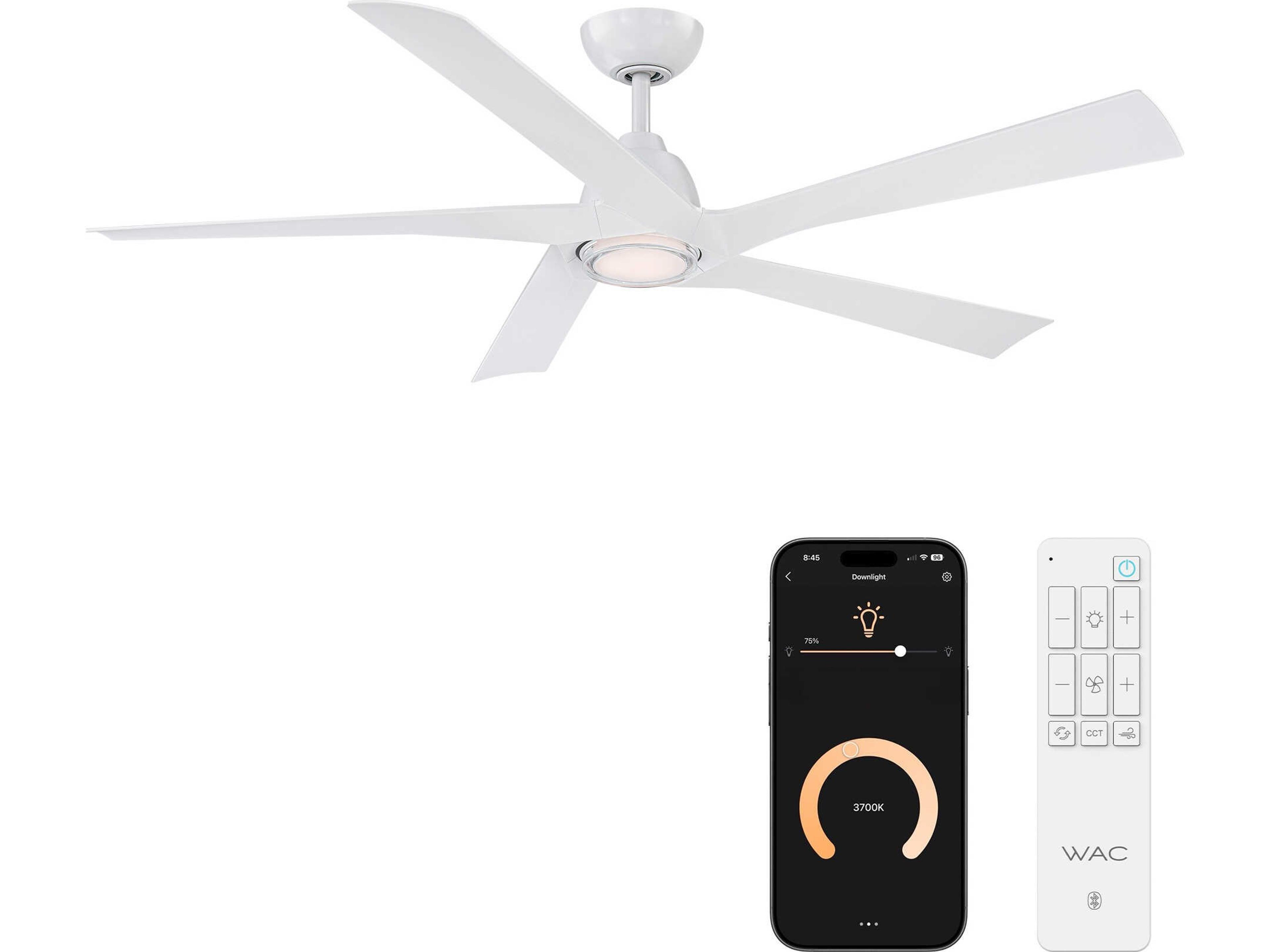 WAC Lighting Zeke 60" Ceiling Fan