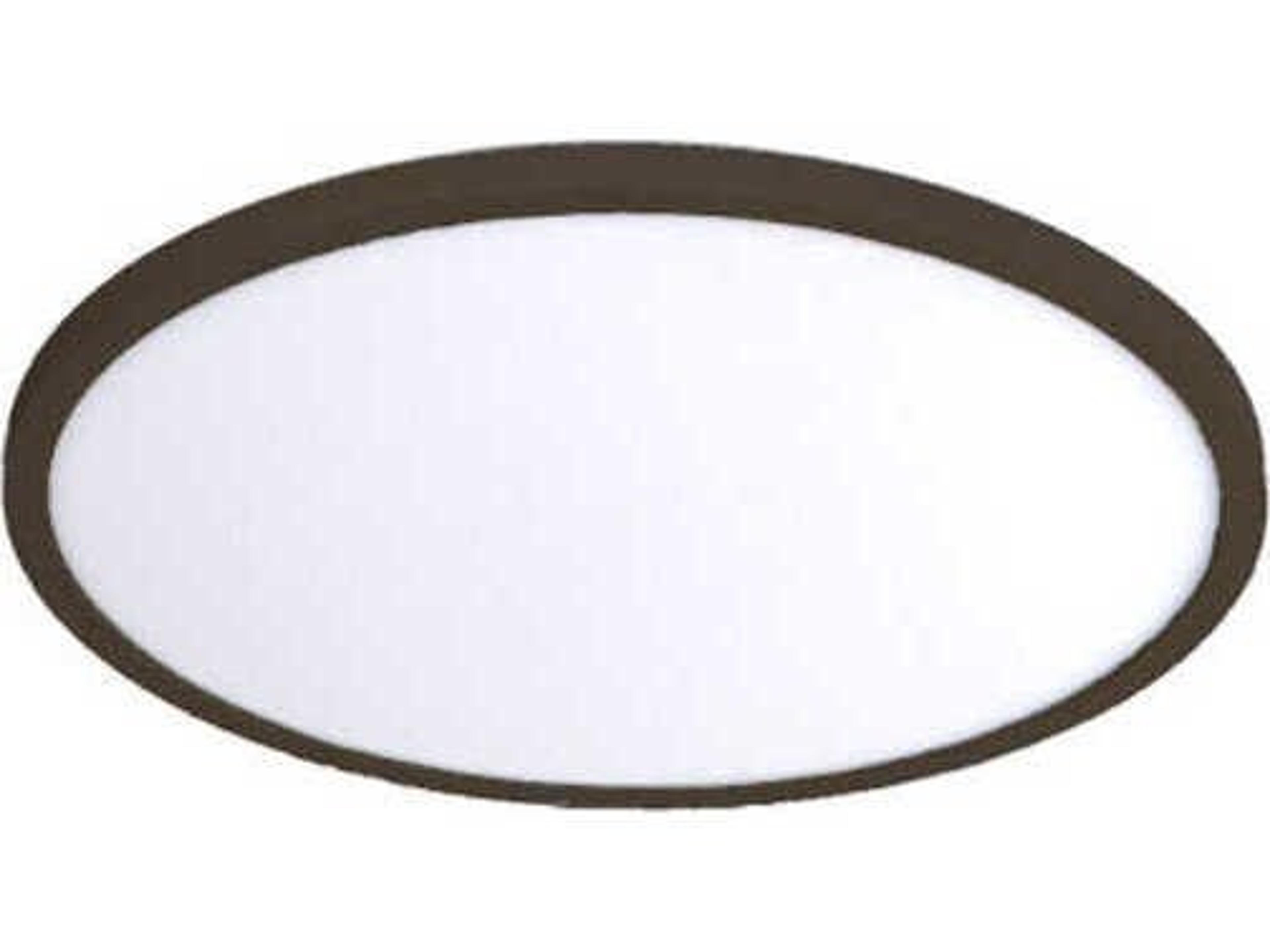 Round LED Flush Mount Ultra Slim Bronze