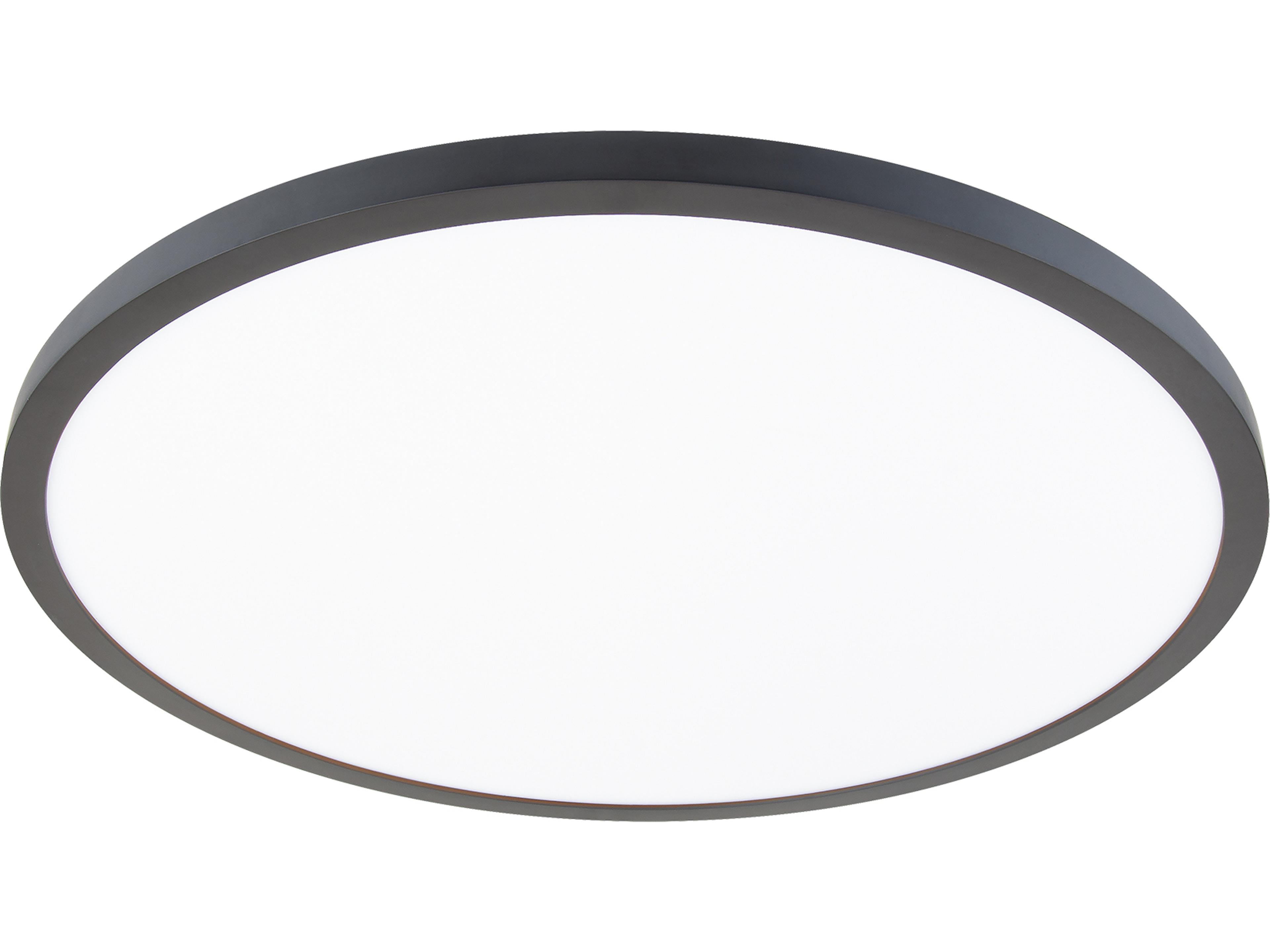 Round LED Flush Mount Light 15-Inch Slim Profile