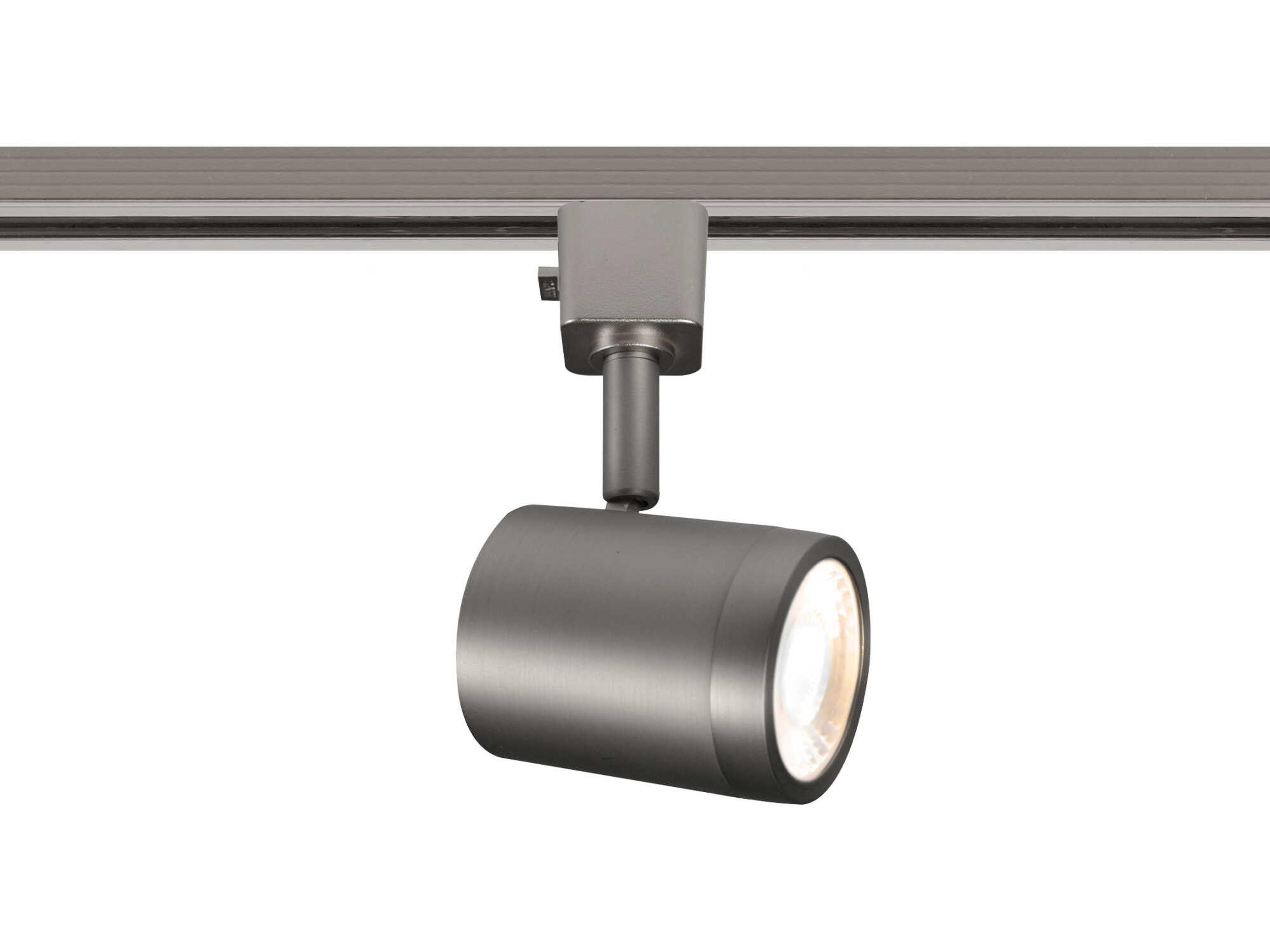 WAC Lighting Charge 3-Light Brushed Nickel Cylinder Track & Rail Light Kit