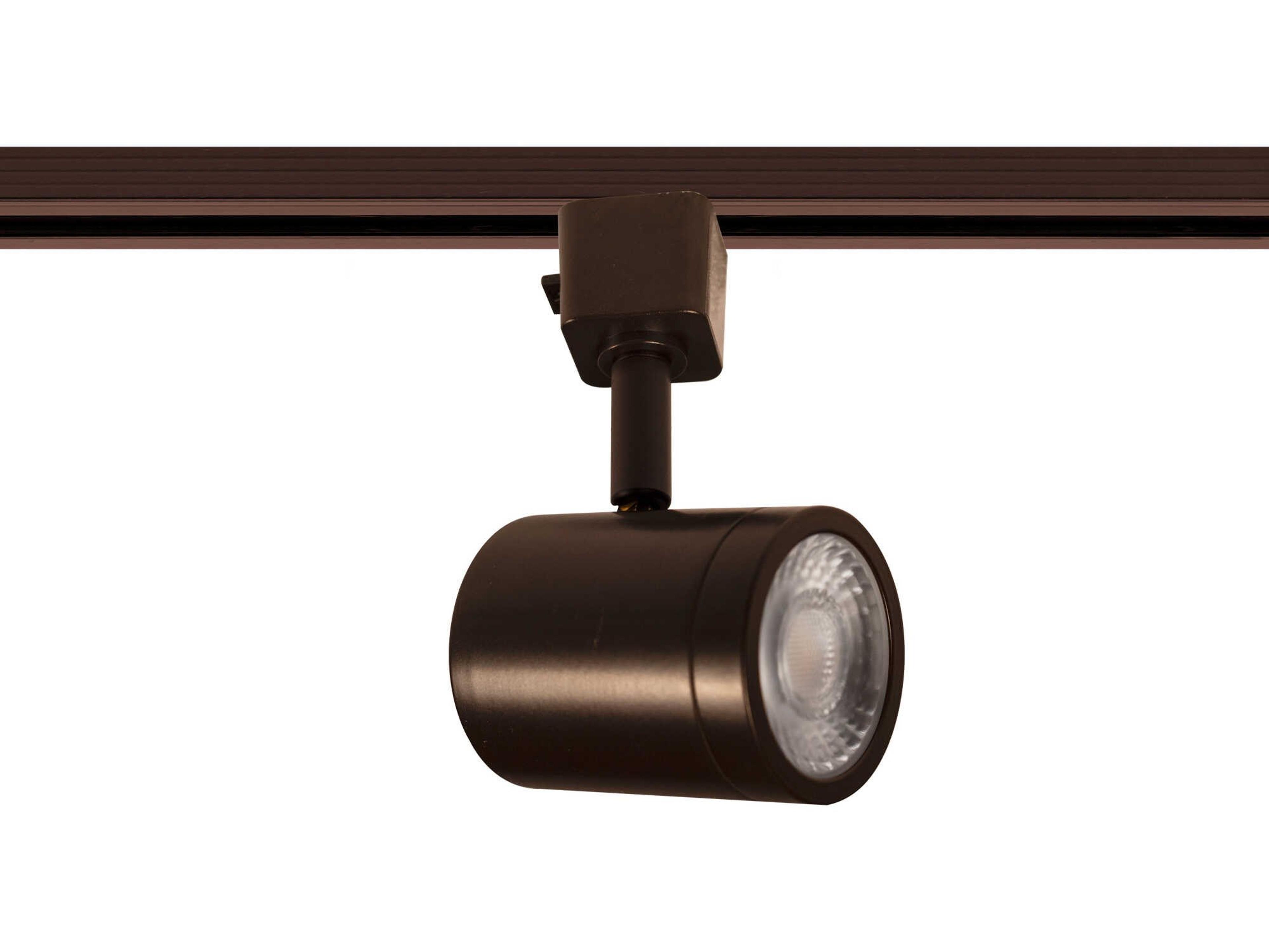 WAC Lighting Charge 3-Light Dark Bronze Cylinder Track & Rail Light Kit