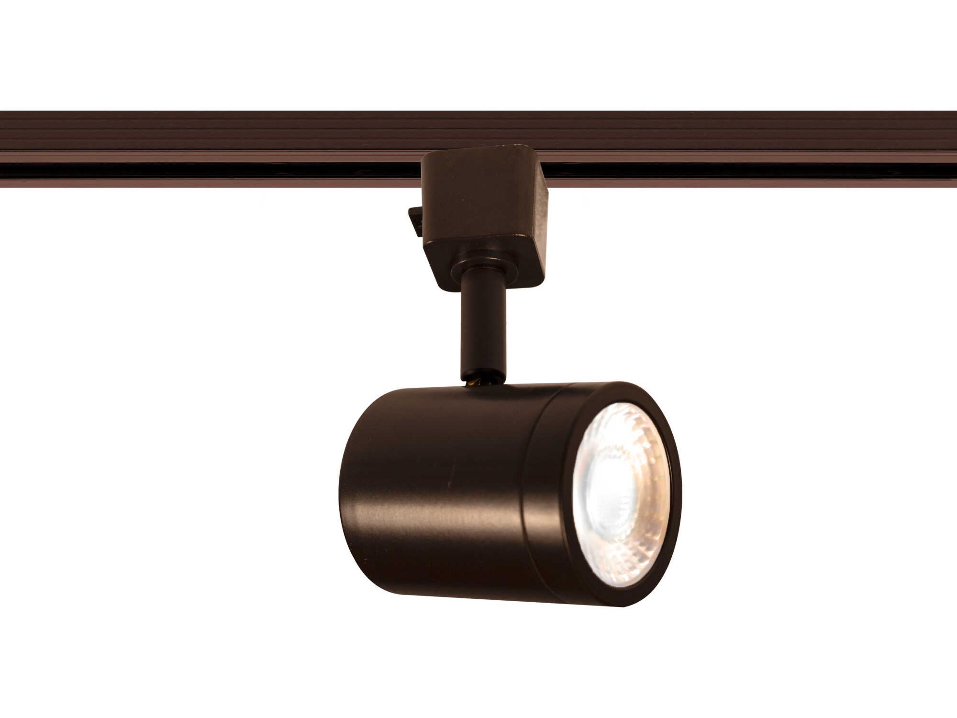 WAC Lighting Charge 3-Light Dark Bronze Cylinder Track & Rail Light Kit