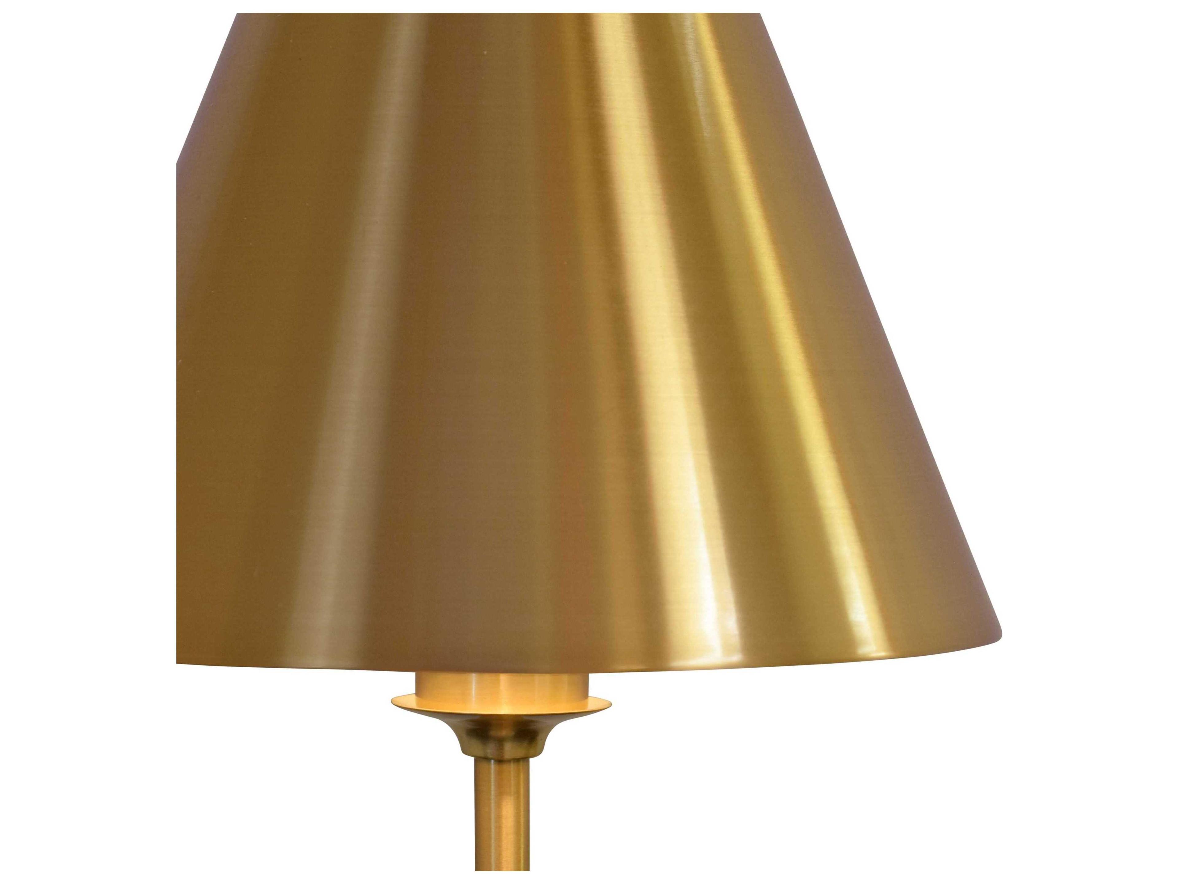 Worlds Away Brass Table Lamp