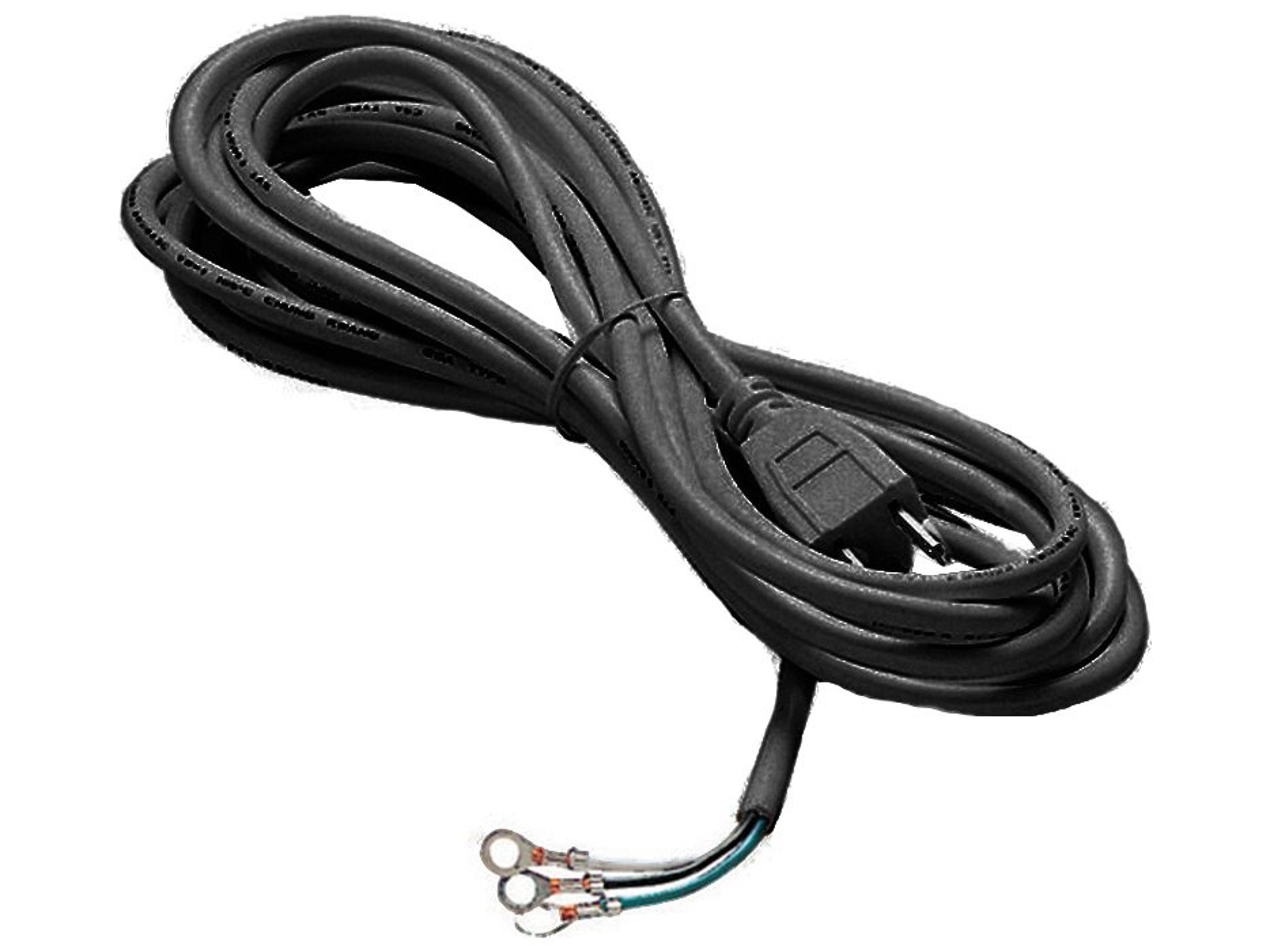 H Track 15 Ft. 3-Wire Power Cord with Ground and Open Splice End