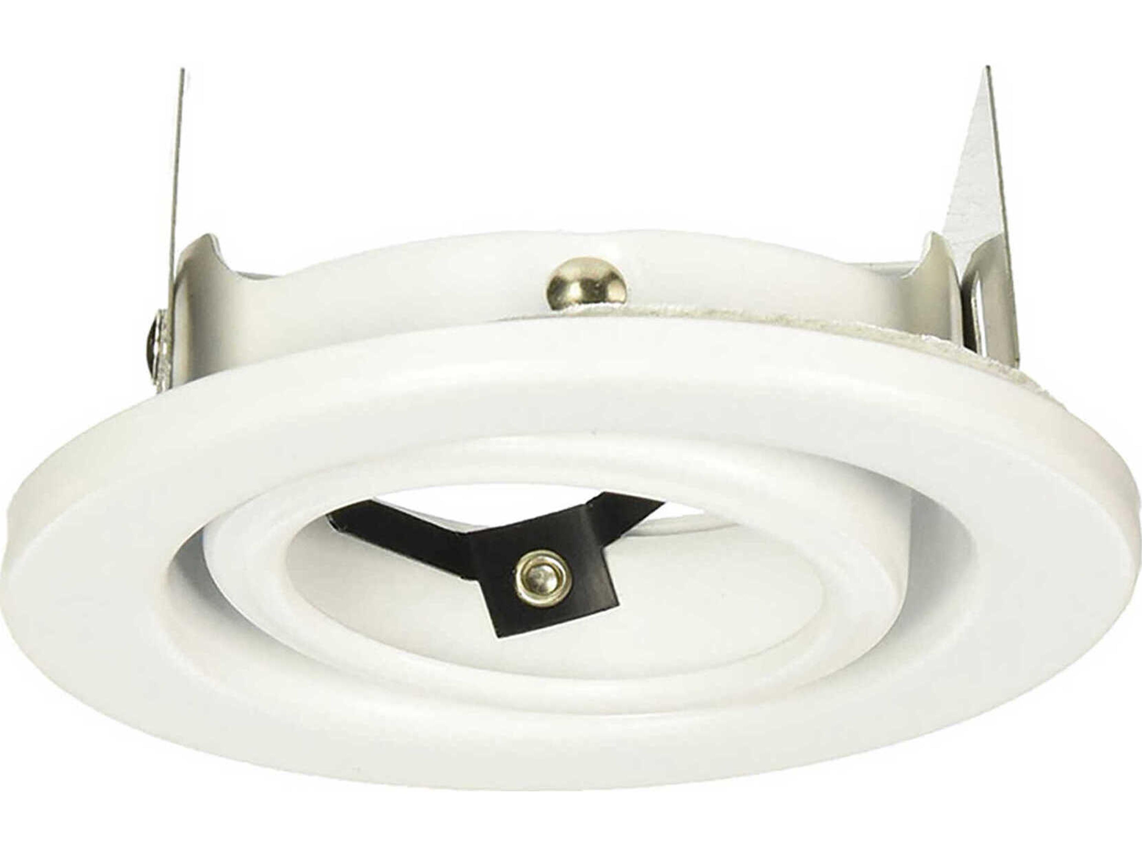 WAC Lighting 1-Light White Round Recessed Light