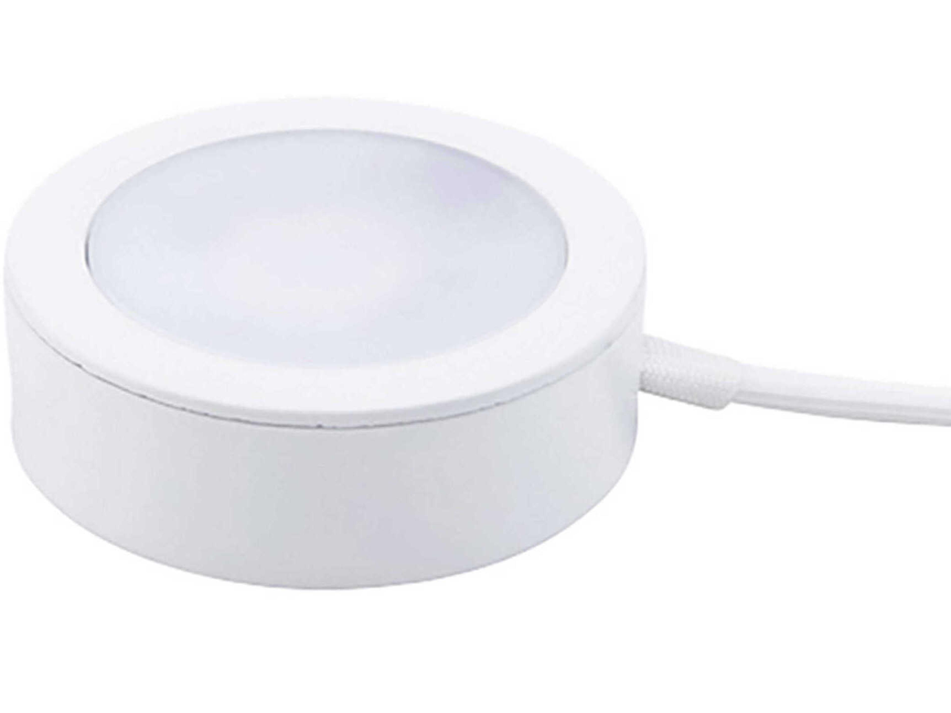 120V 3CCT Puck LED Light Selectable White