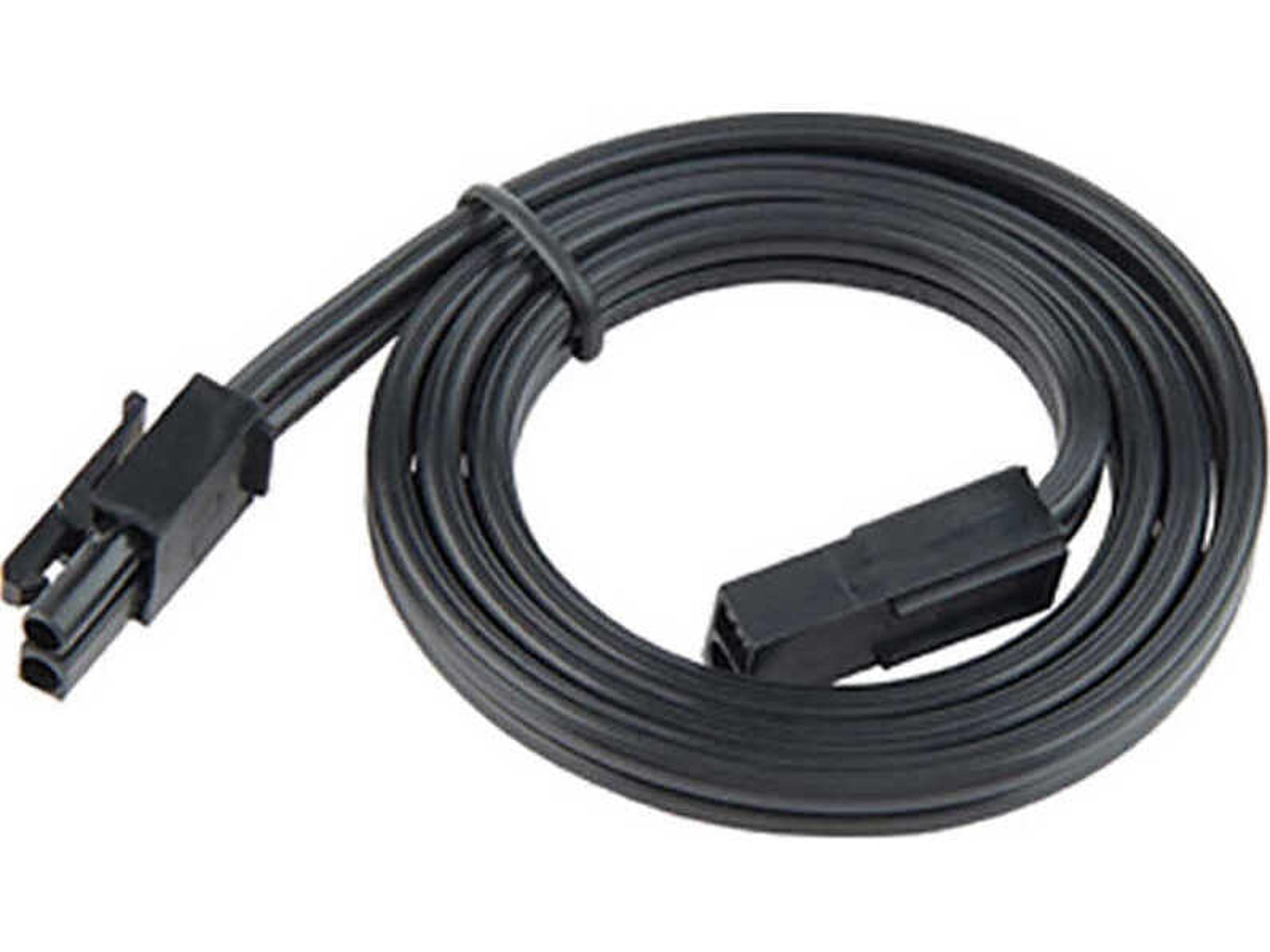 WAC Lighting Line Voltage Puck Black Extension Joiner Cable