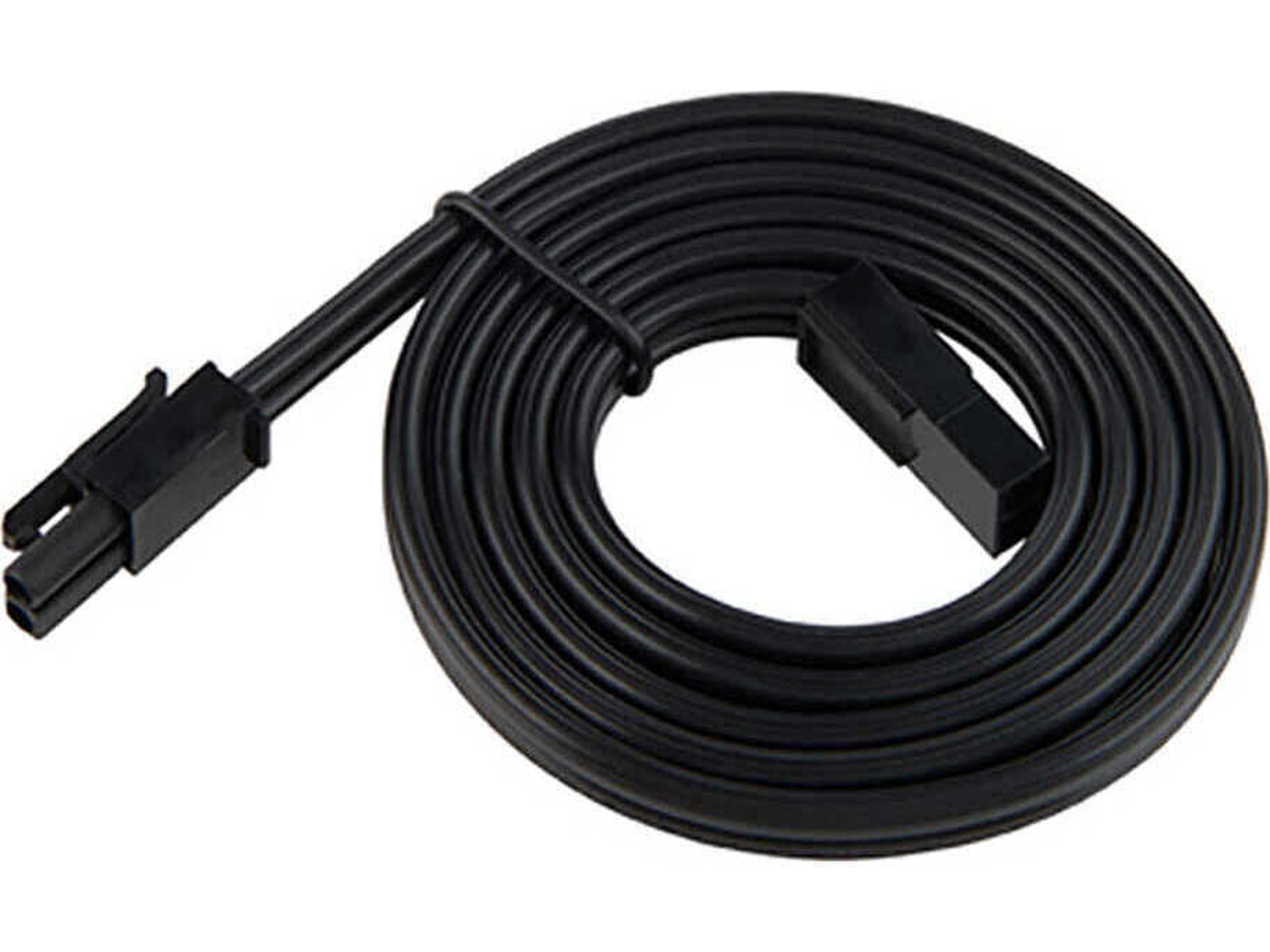 WAC Lighting Line Voltage Puck Black Extension Joiner Cable