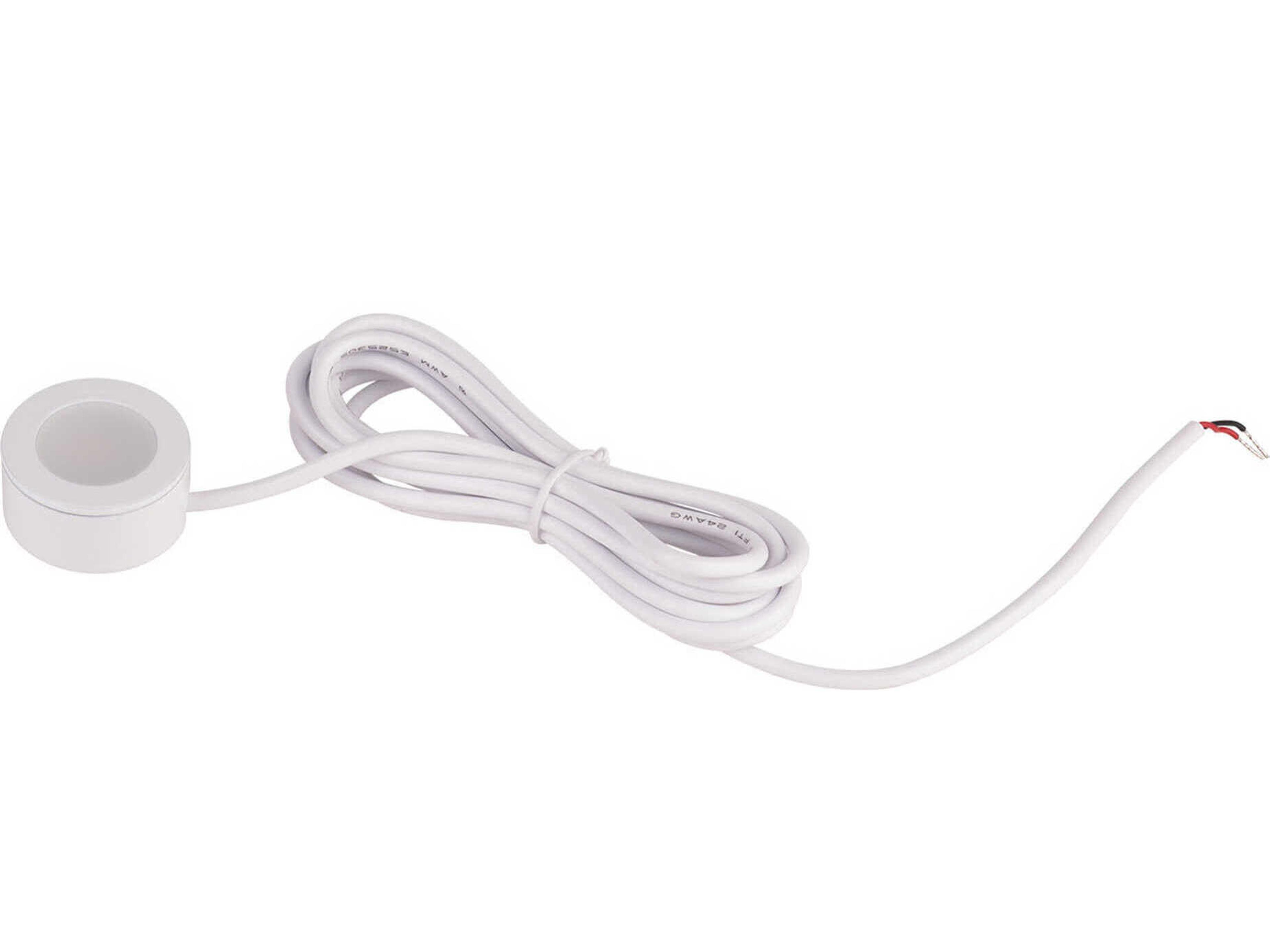 WAC Lighting Mini Puck White 3000K Under Cabinet Light