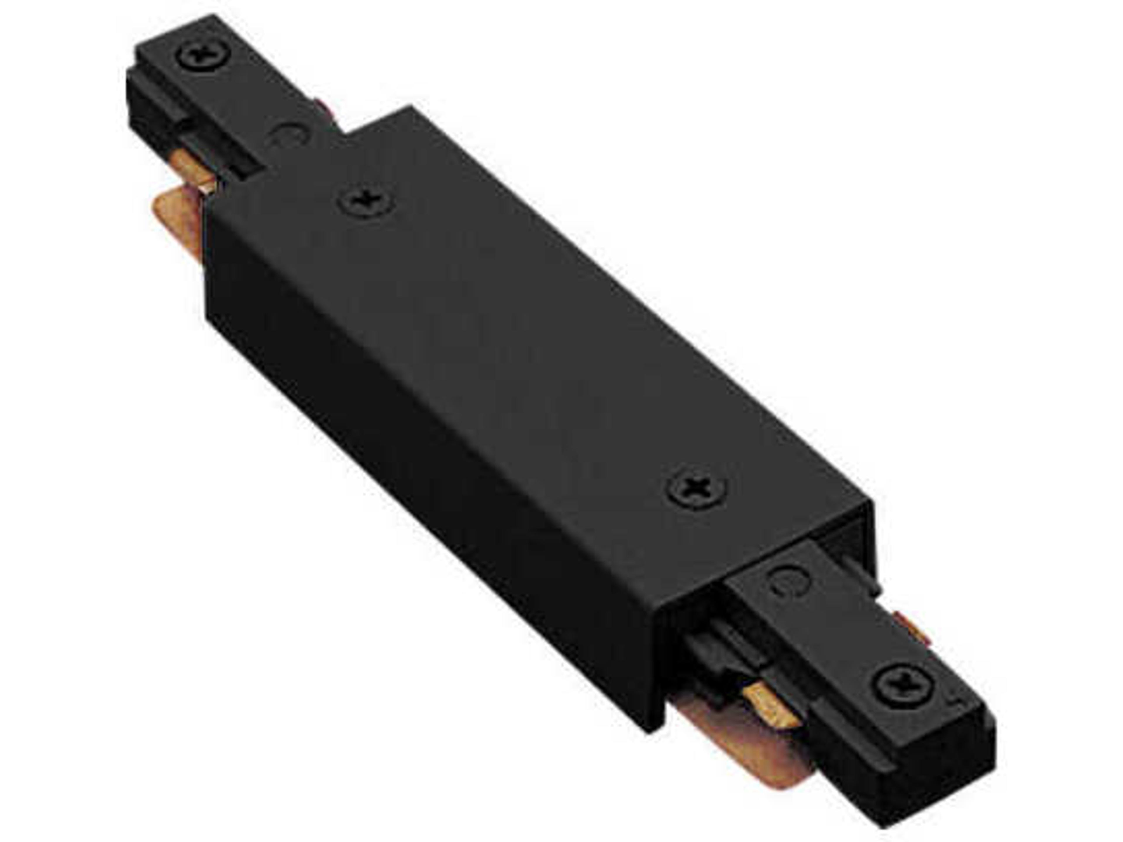 Black Power Feedable I Connector for 2-Circuit J-Track