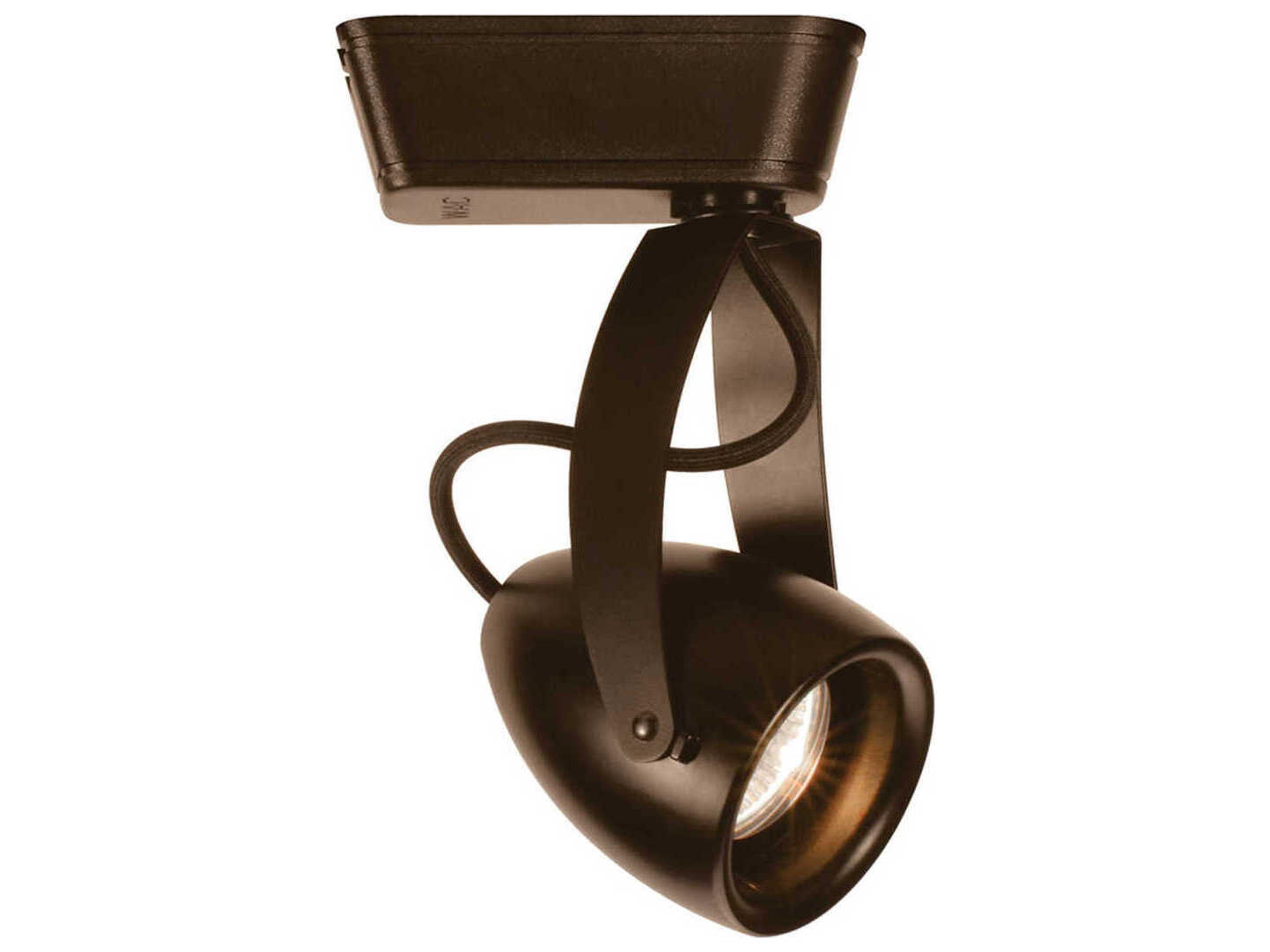 Impulse 1-Light Dark Bronze Cylinder Track Head