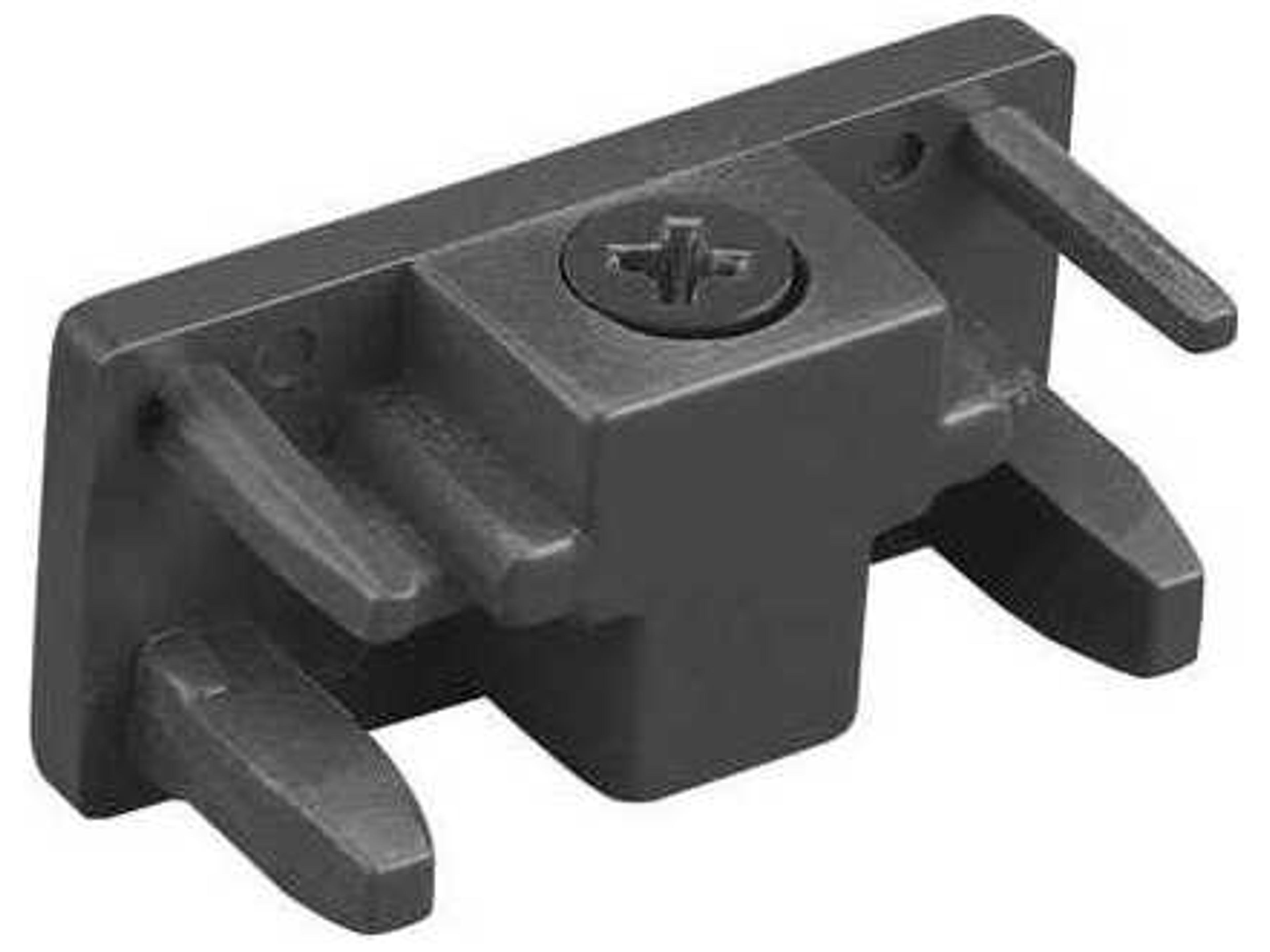 Black End Cap for L-Track