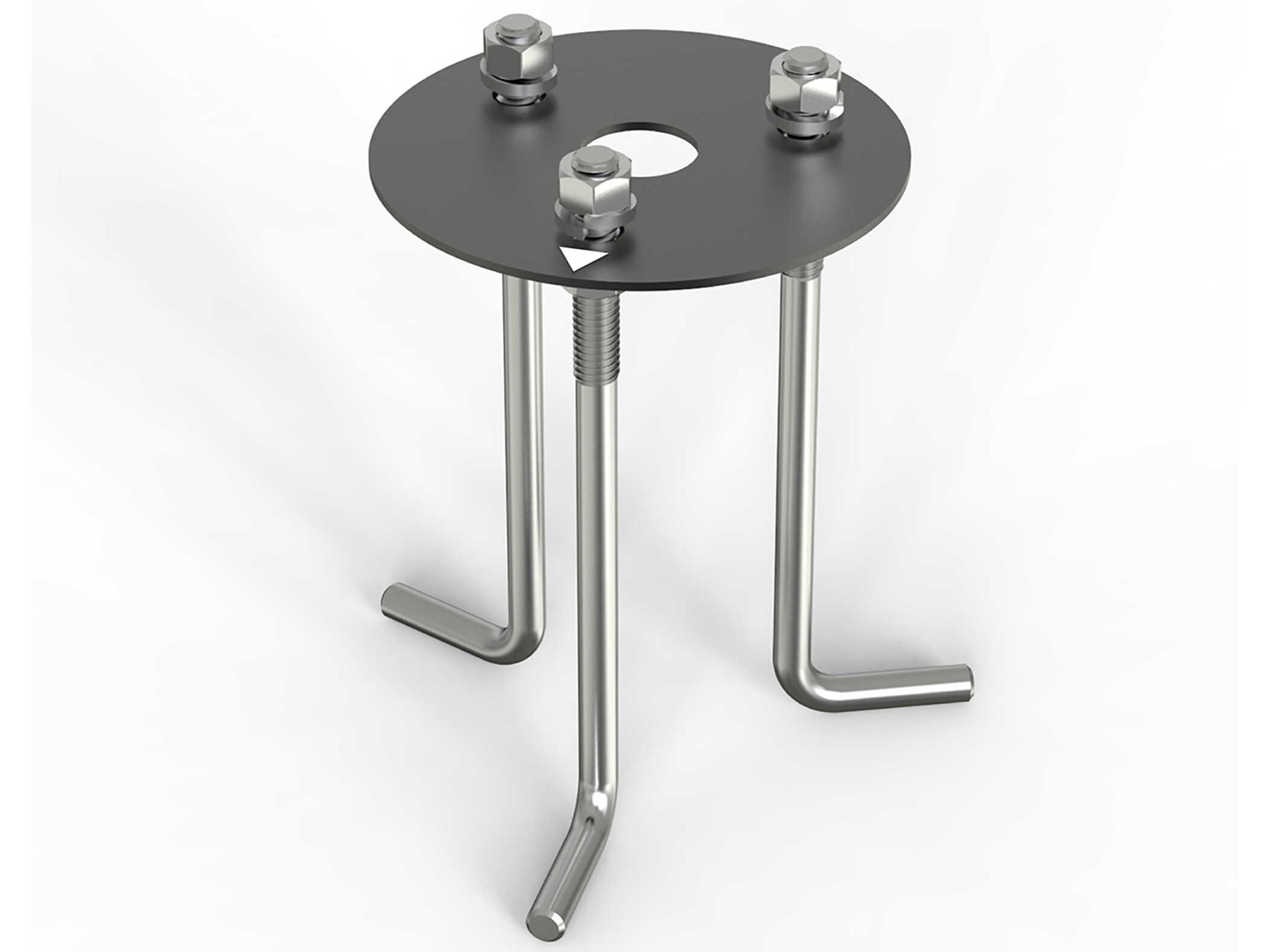 Concrete Pour Kit for Scoop Bollard Light