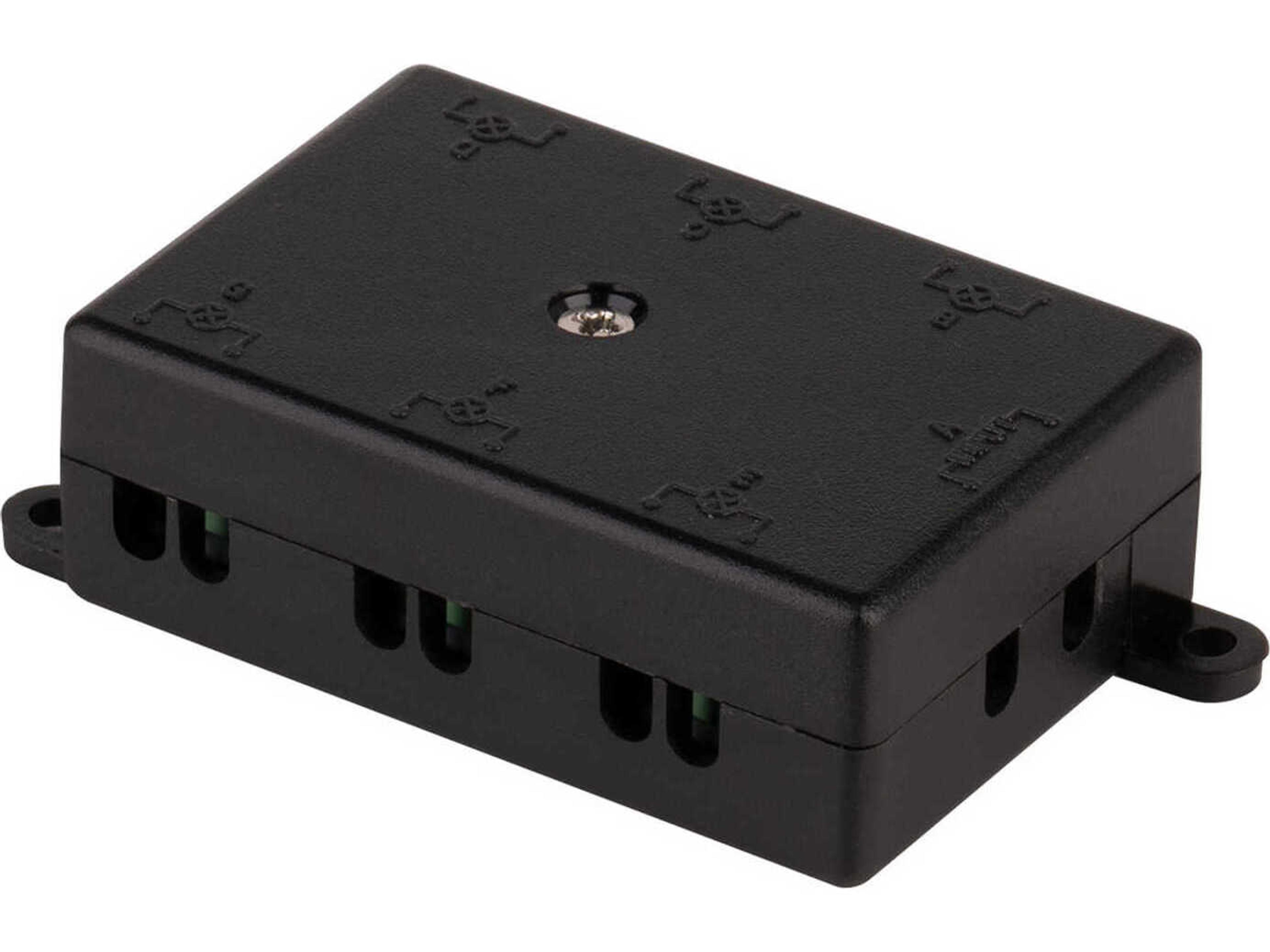 Mini Puck Light Black Terminal Block