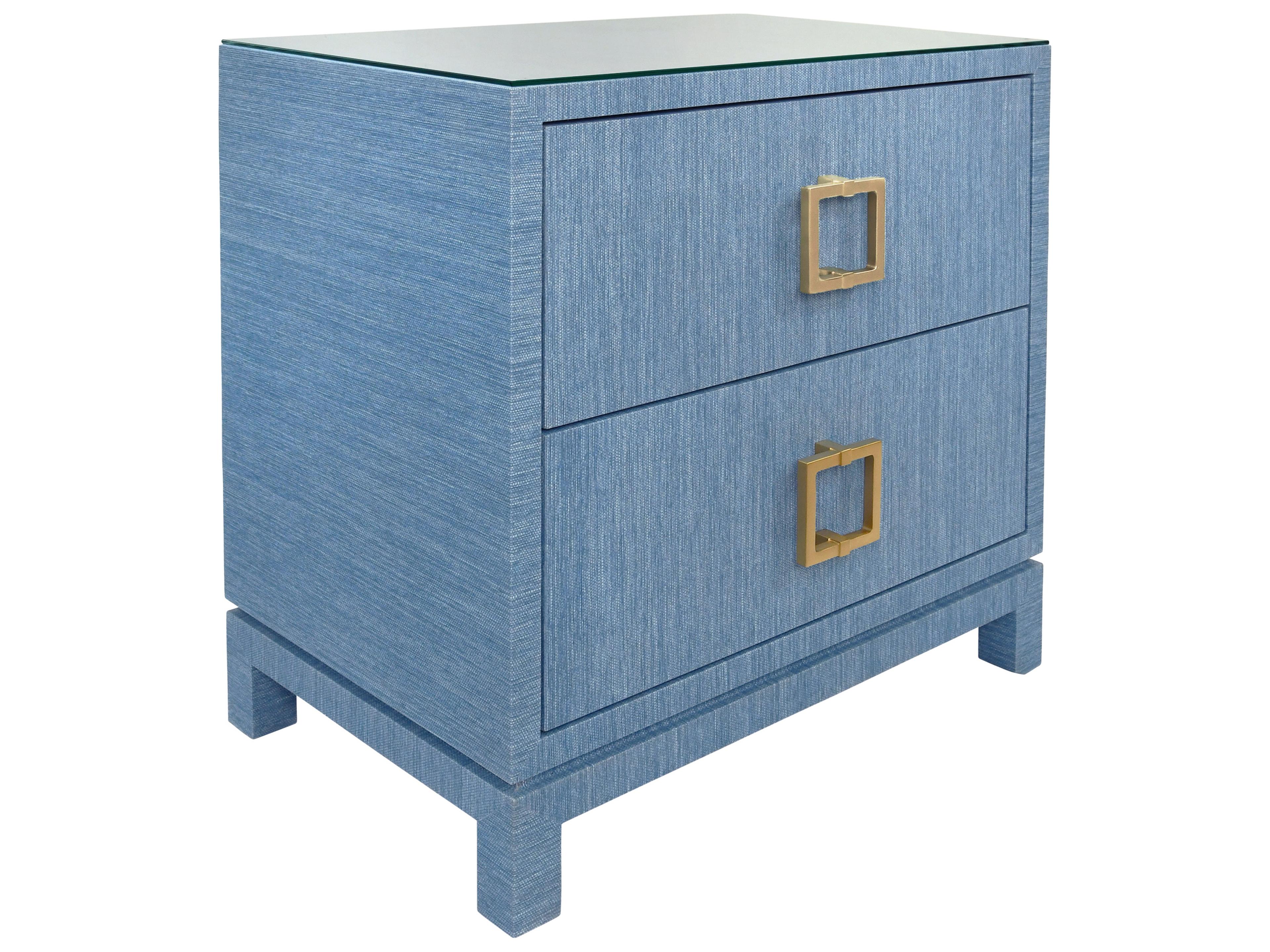 Rectangular Glass End Table