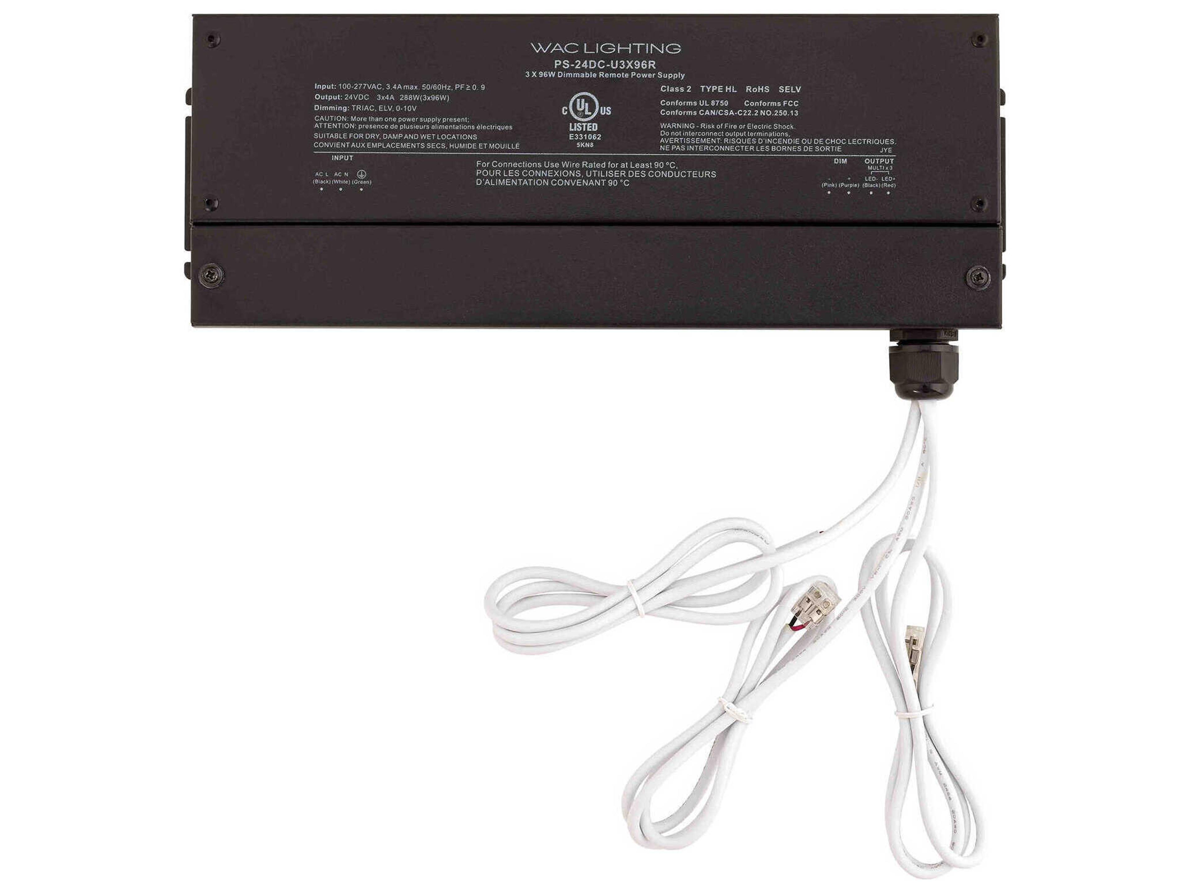 WAC Lighting Basics & Gemini 24VDC Remote Power Supply
