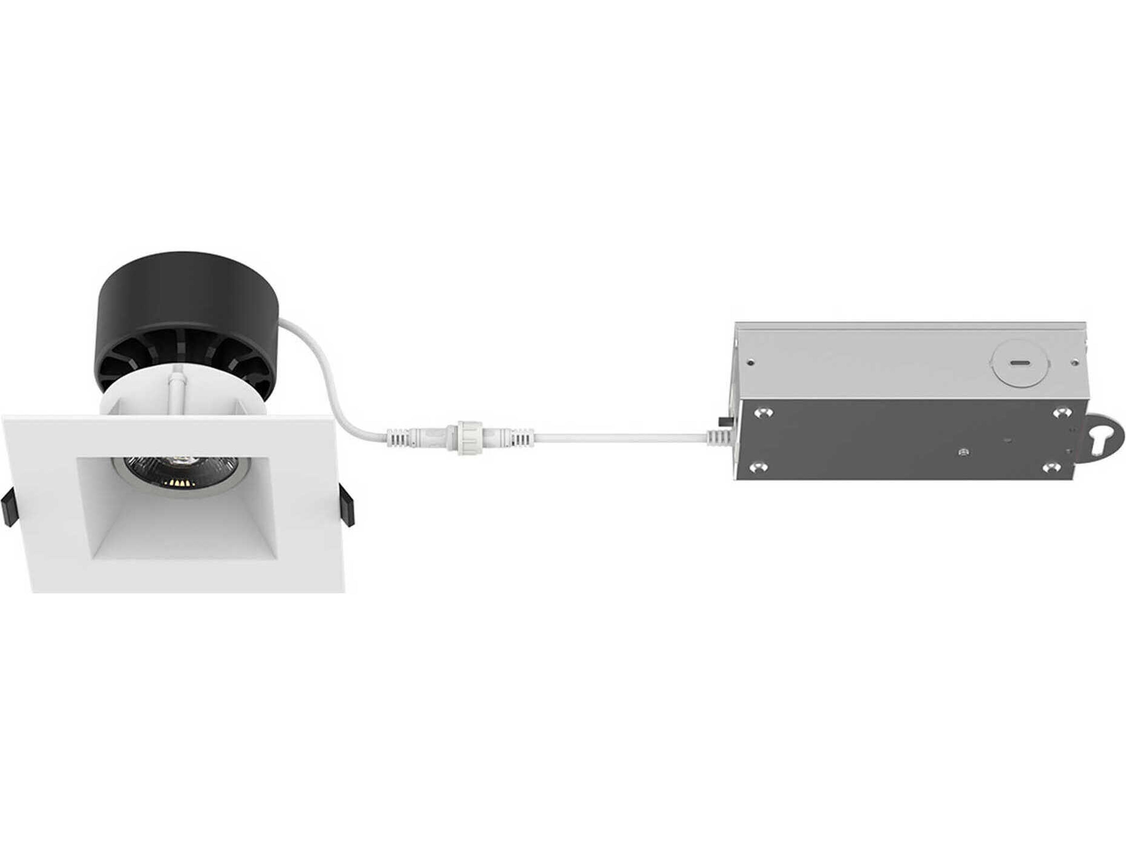 Kenric 1-Light White Recessed Light