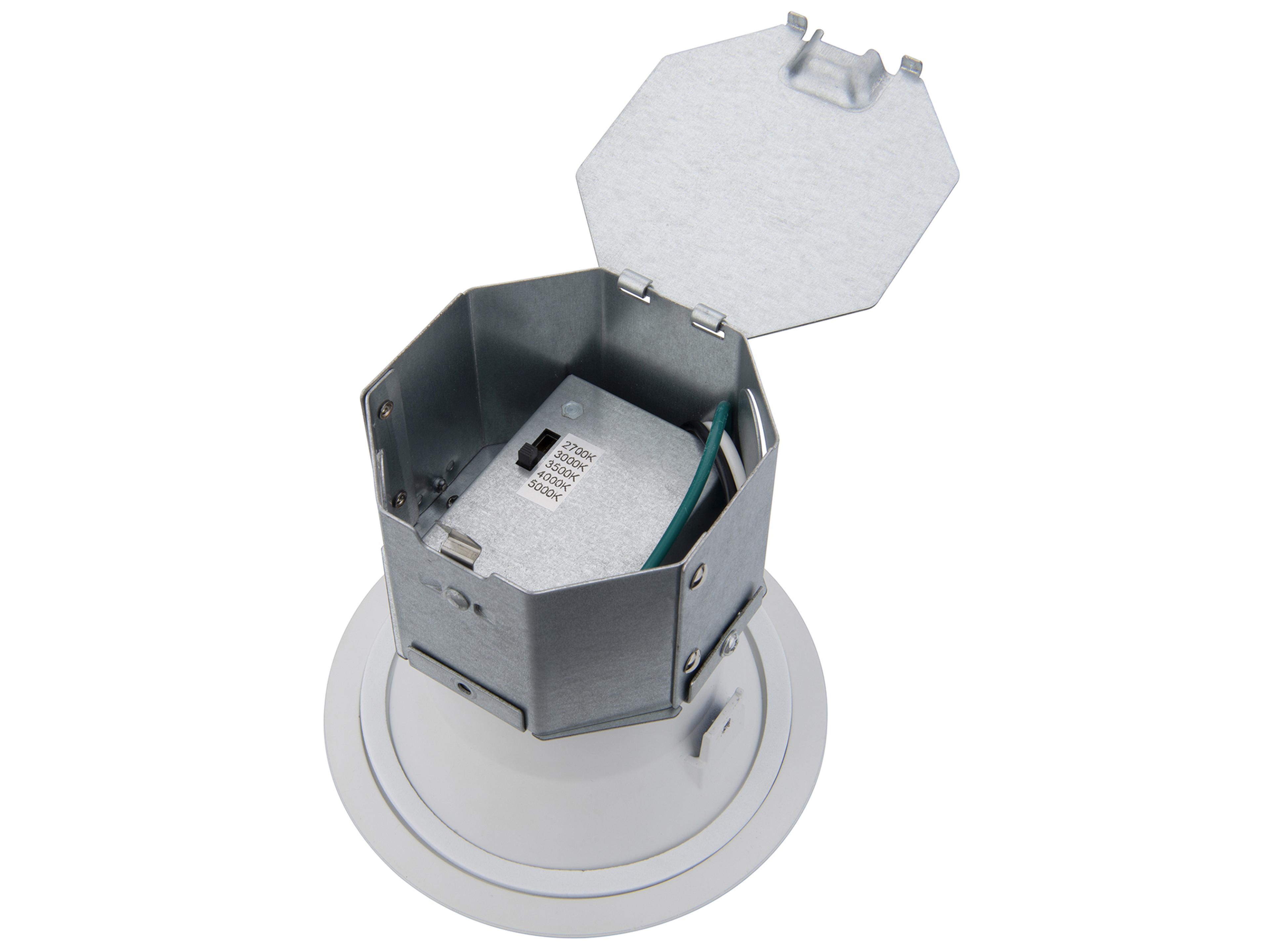 WAC Lighting Pop-In 1 - Light 5-CCT Selectable LED Outdoor Ceiling Light Set of 4