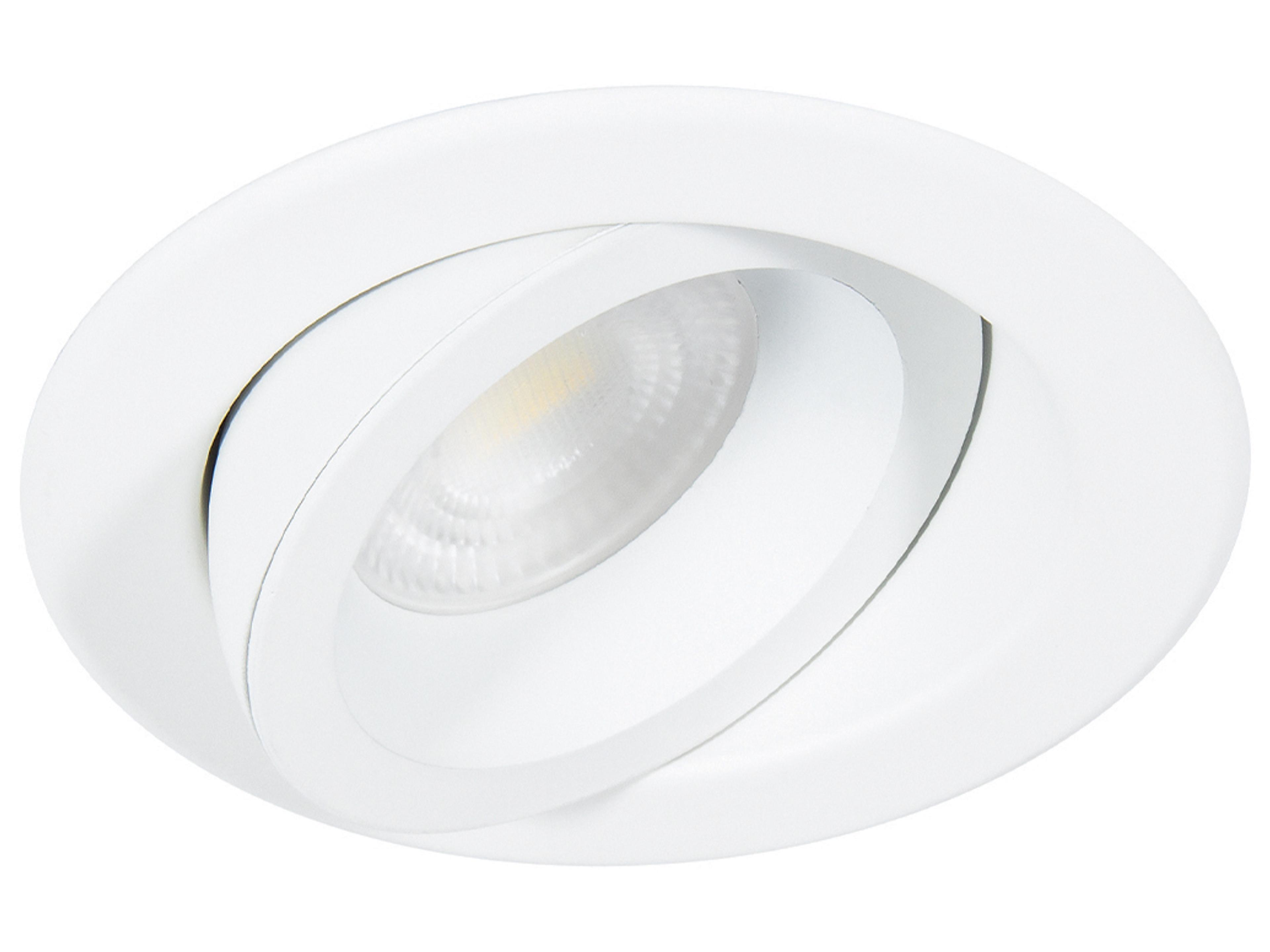 WAC Lighting Lotos 1-Light White Round Recessed Light