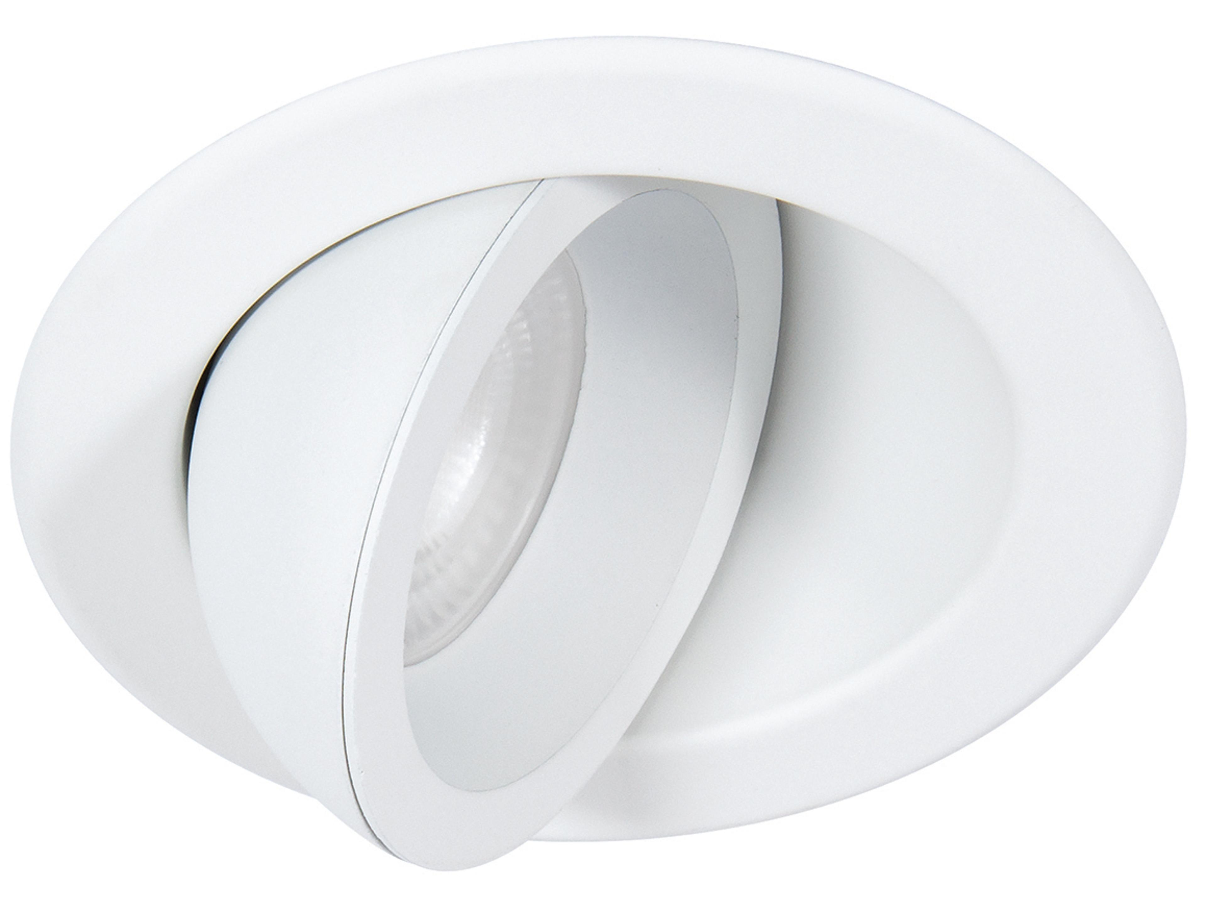 WAC Lighting Lotos 1-Light White Round Recessed Light