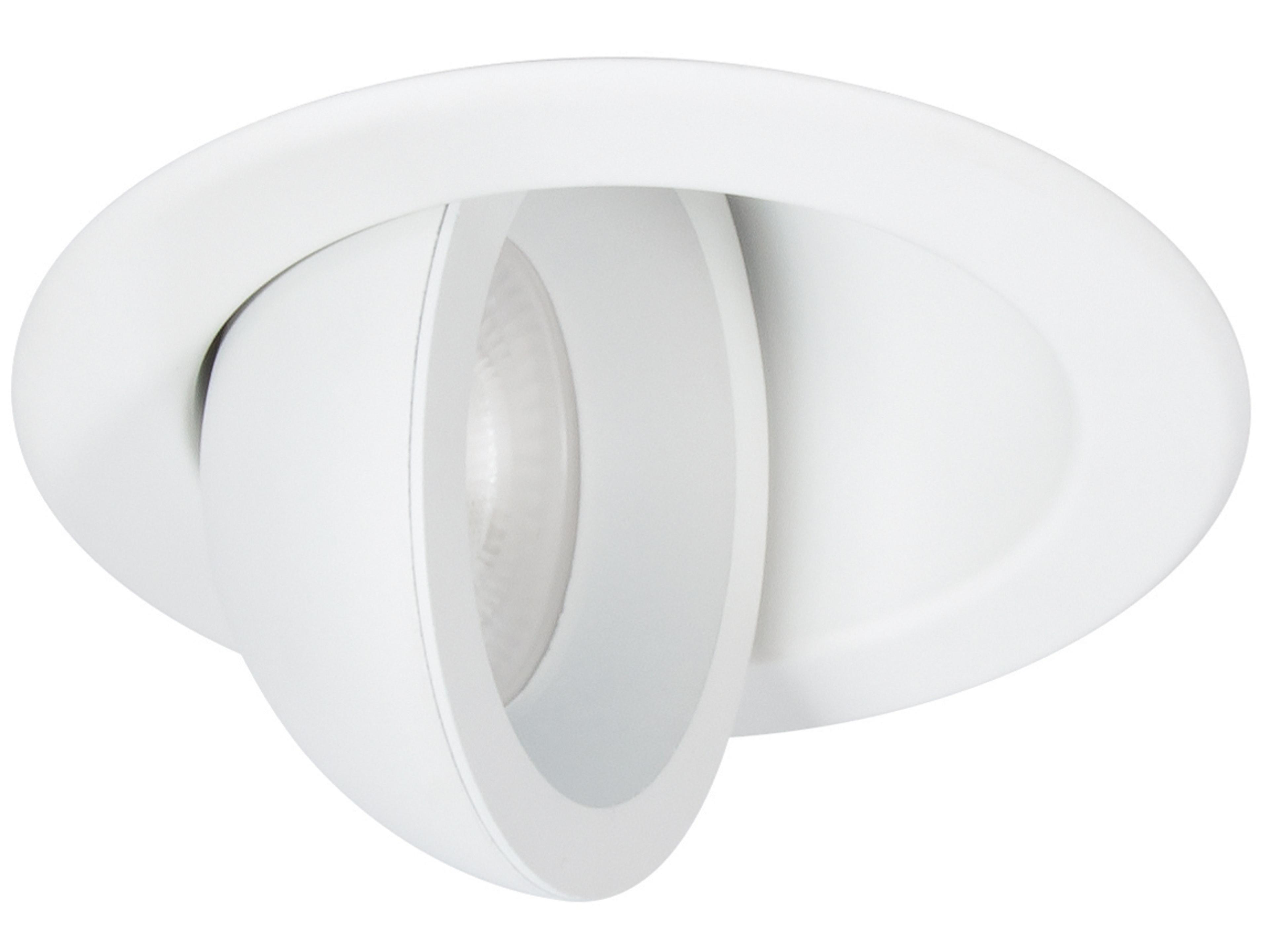 WAC Lighting Lotos 1-Light White Round Recessed Light