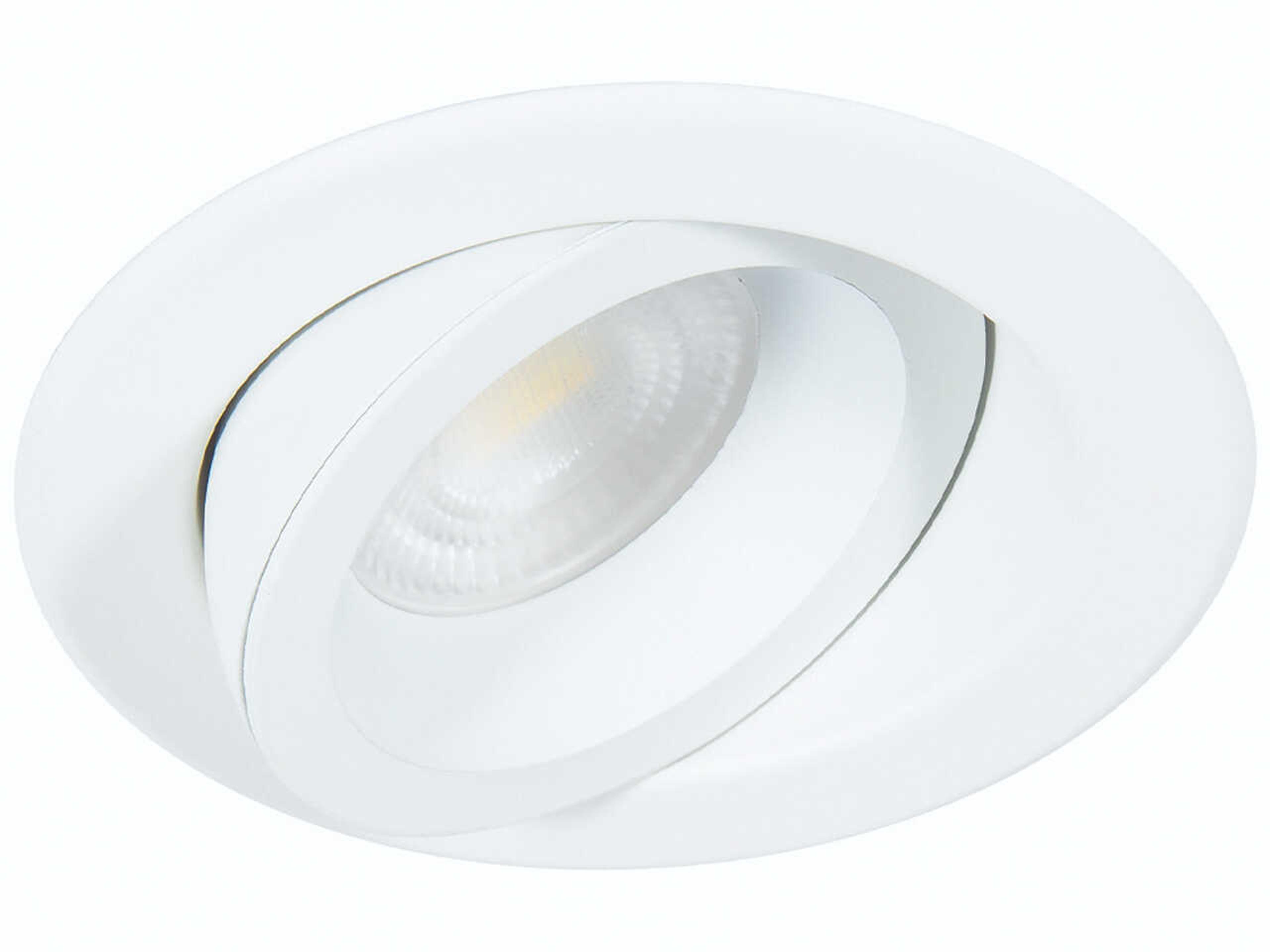 WAC Lighting Lotos 1-Light White Round Recessed Light