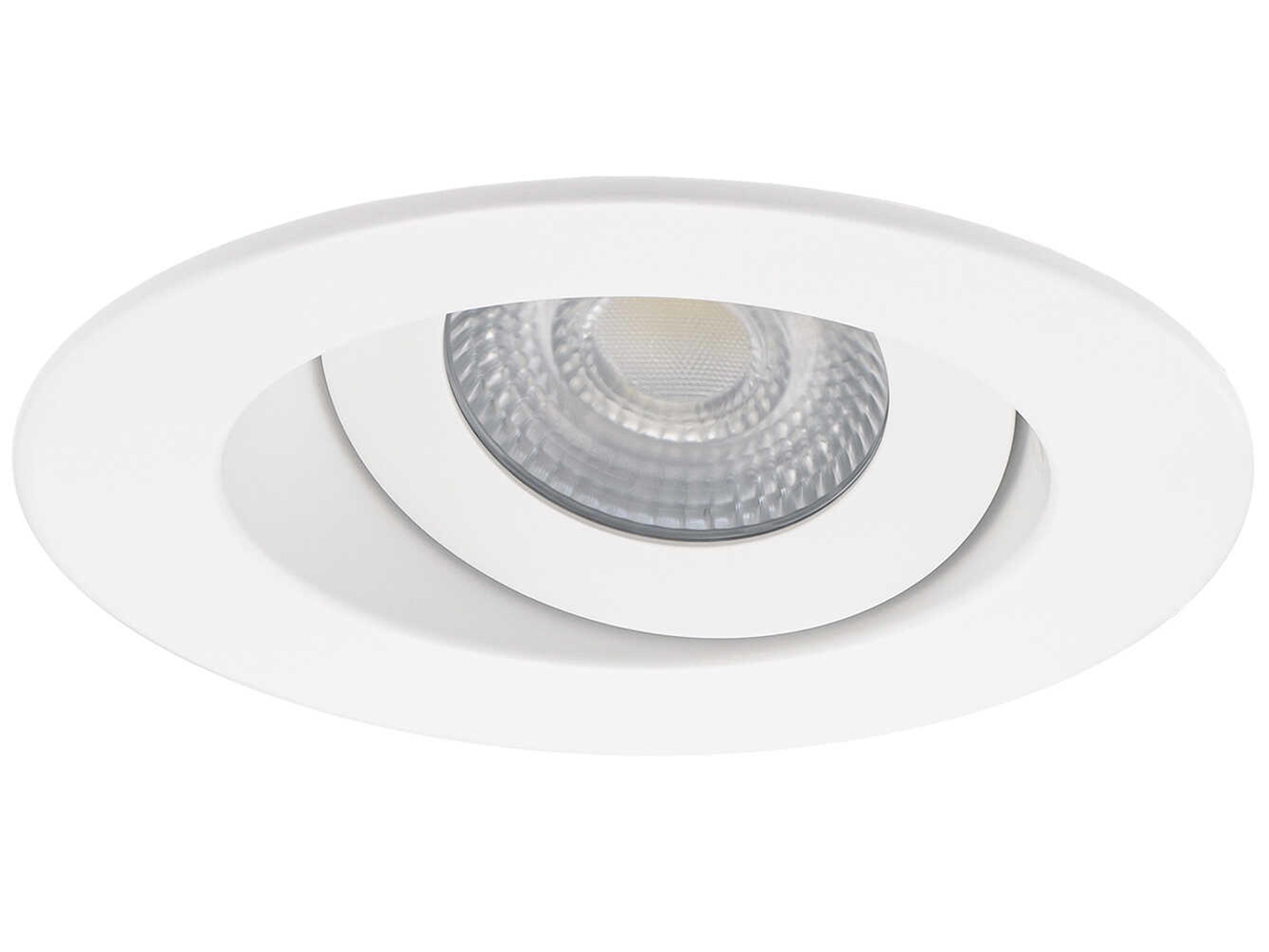 WAC Lighting Lotos 1-Light White Round Recessed Light