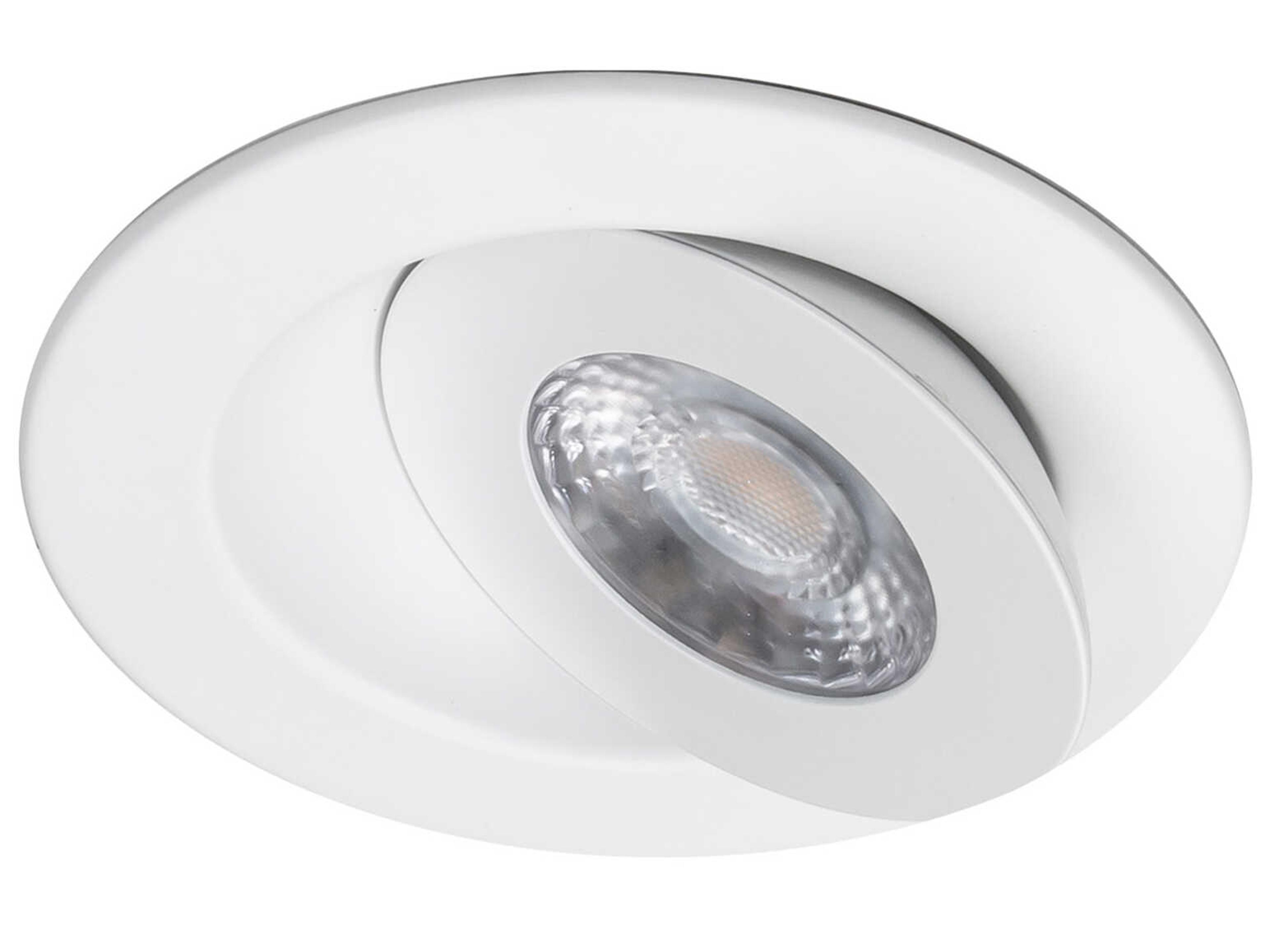 WAC Lighting Lotos 1-Light White LED Round Recessed Light