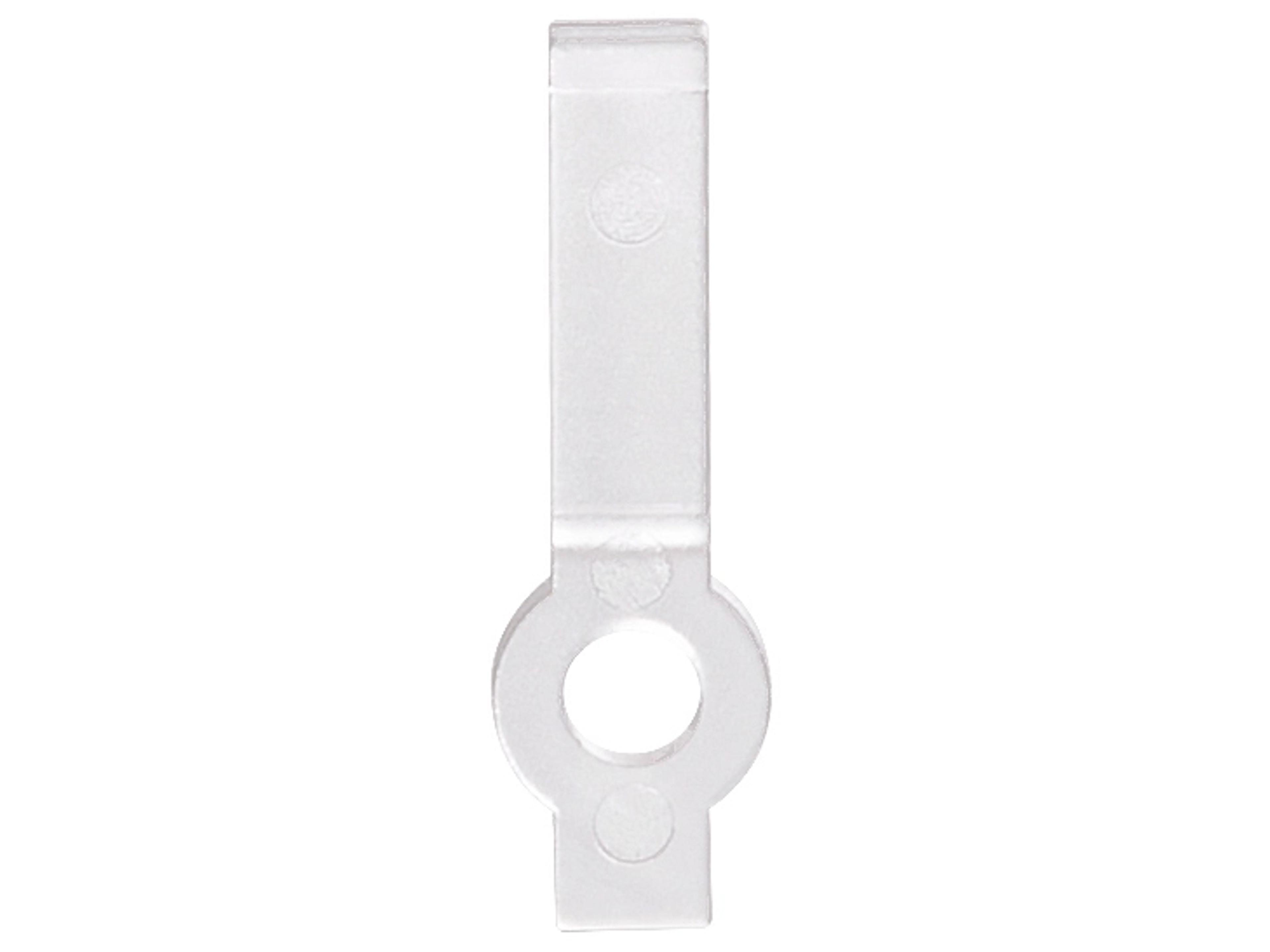 Basics & Gemini LED Tape Mounting Clips Clear 10 Pack