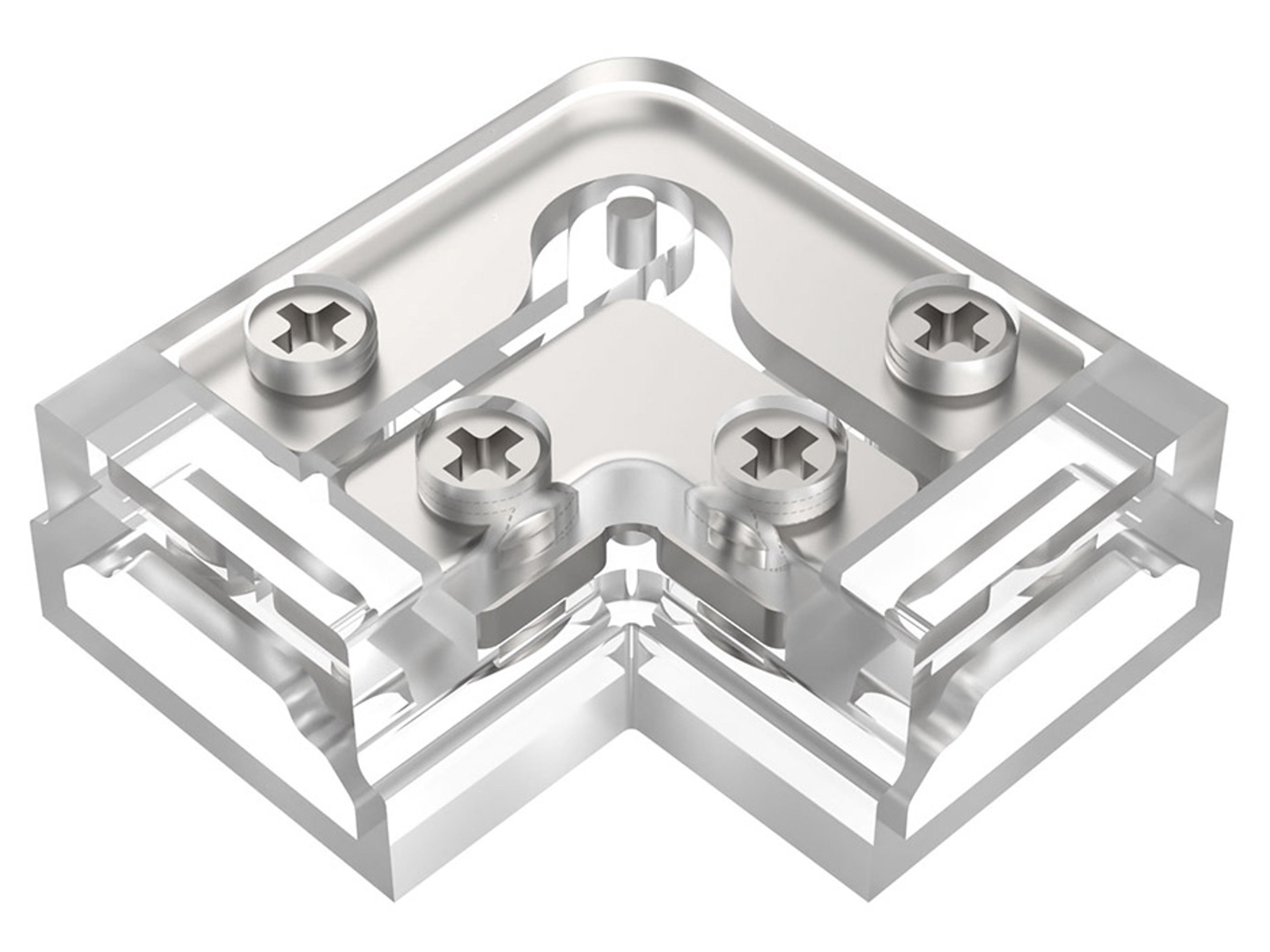 Basics Gemini Tape-to-Tape L Connector Clear
