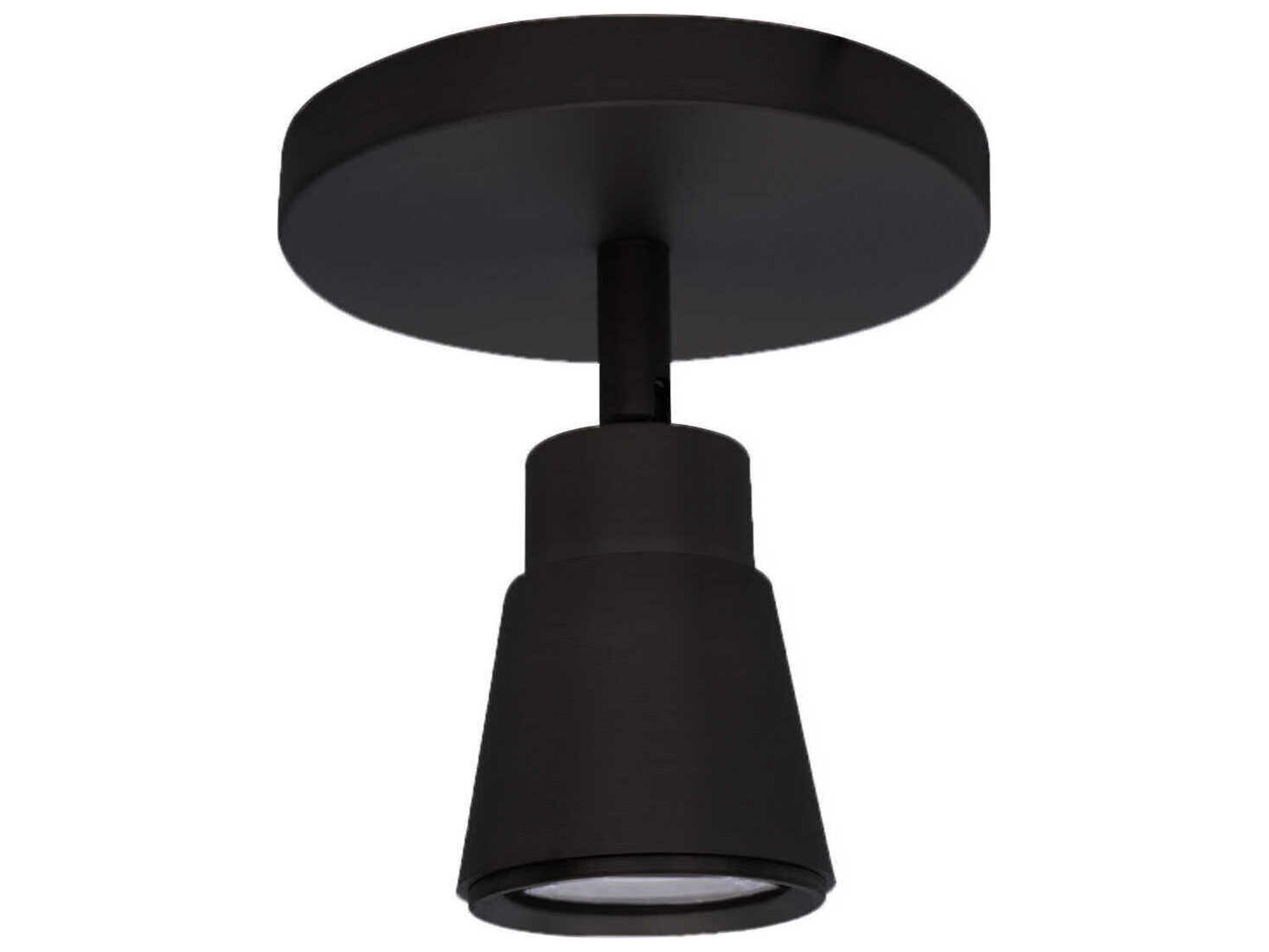 WAC Lighting Solo 1-Light Black LED Spot Light