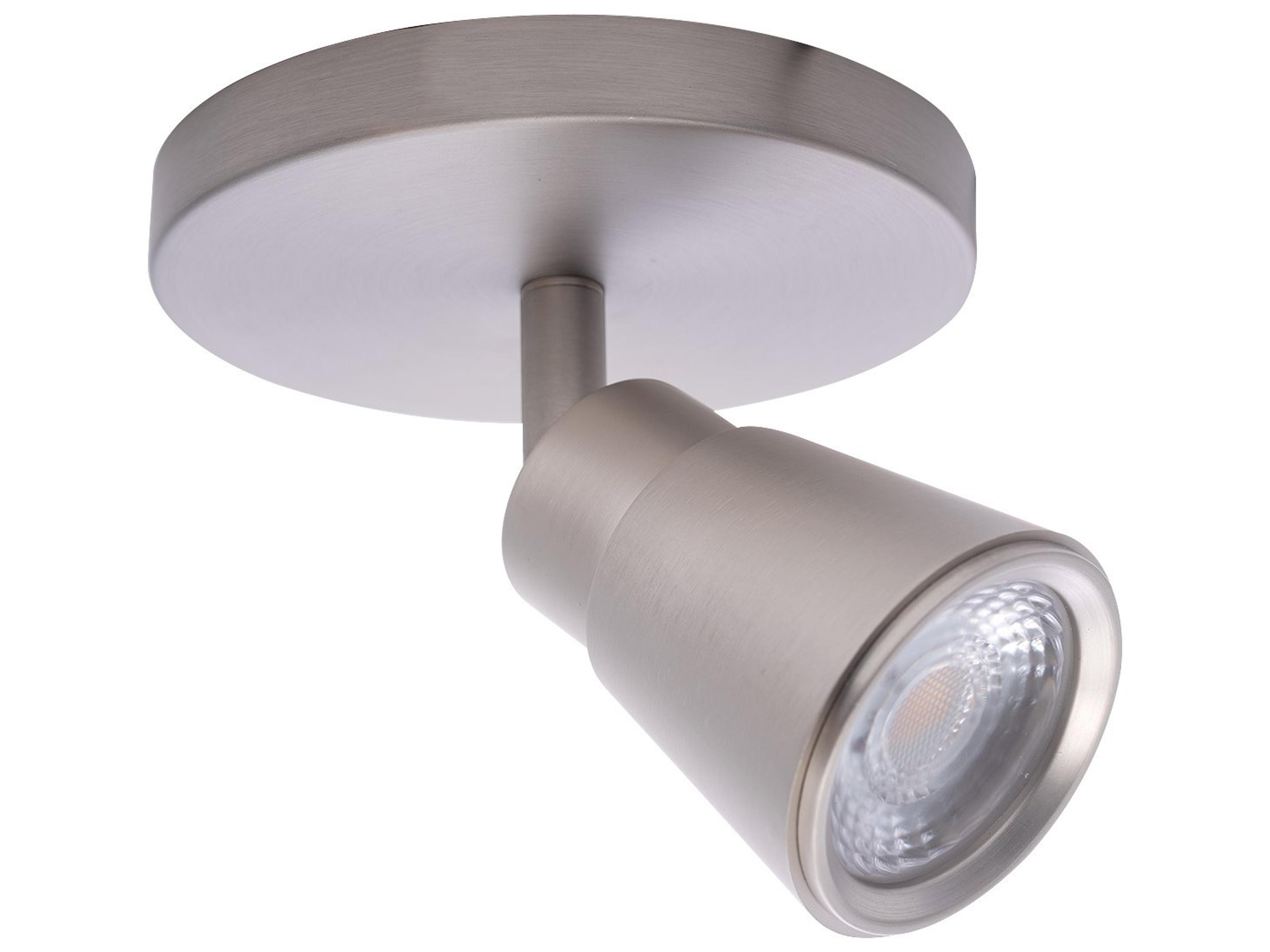 WAC Lighting Solo 1-Light Brushed Nickel LED Spot Light