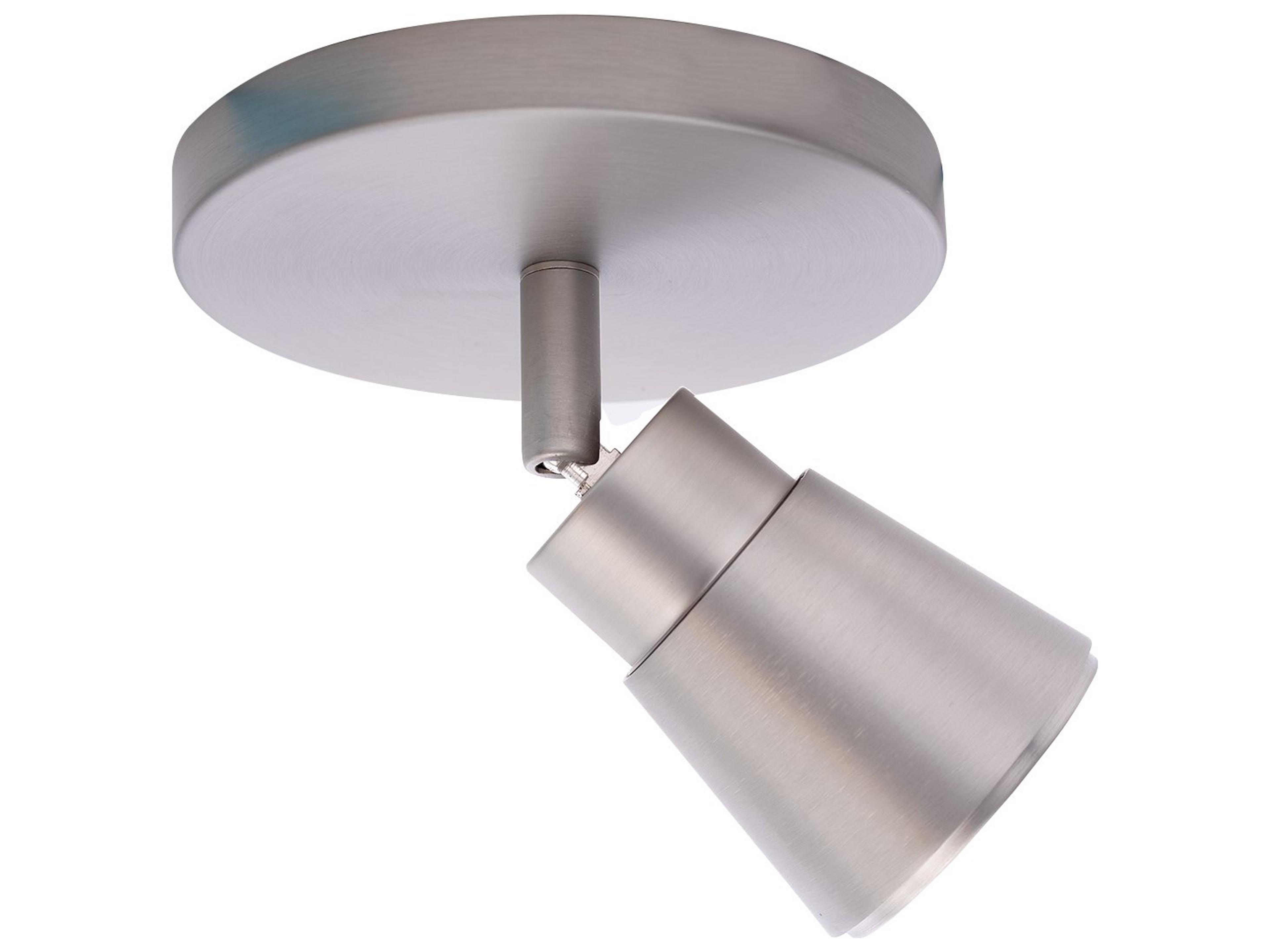 WAC Lighting Solo 1-Light Brushed Nickel LED Spot Light