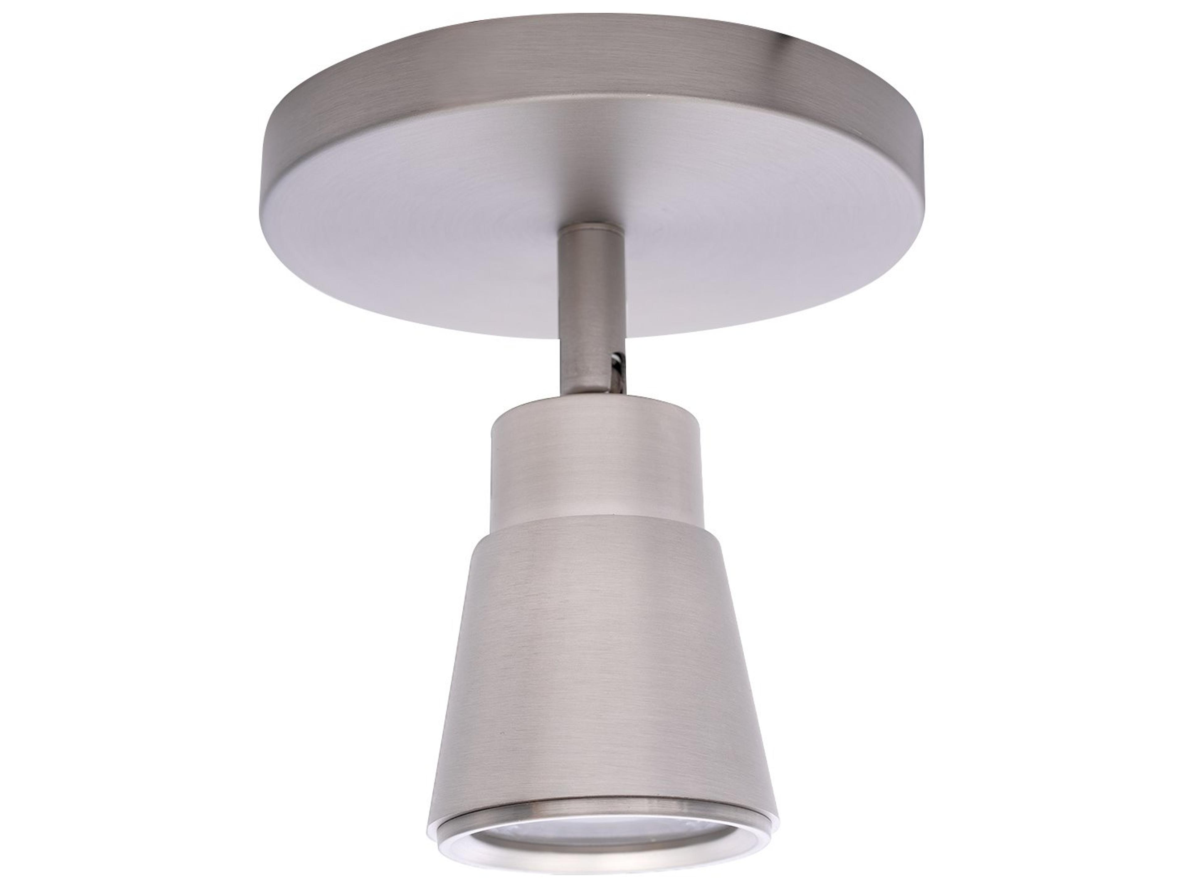 WAC Lighting Solo 1-Light Brushed Nickel LED Spot Light