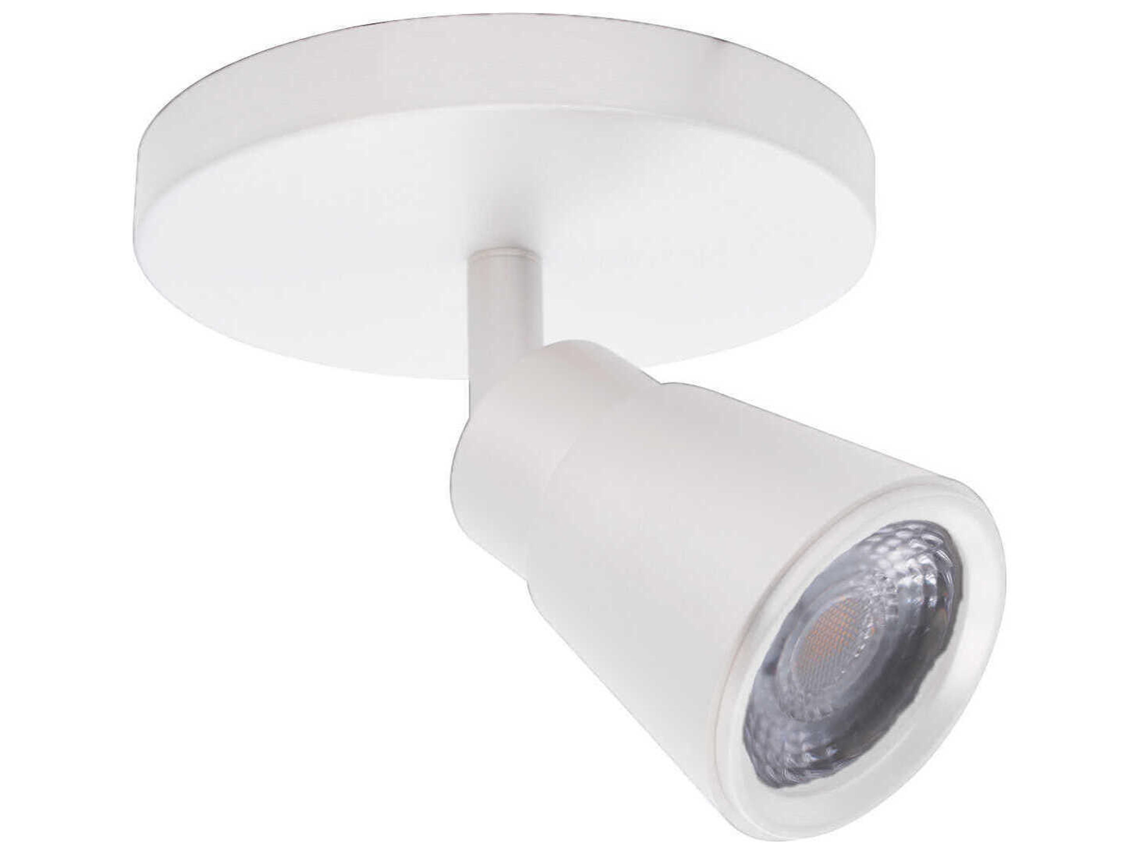 WAC Lighting Solo 1-Light White LED Spot Light