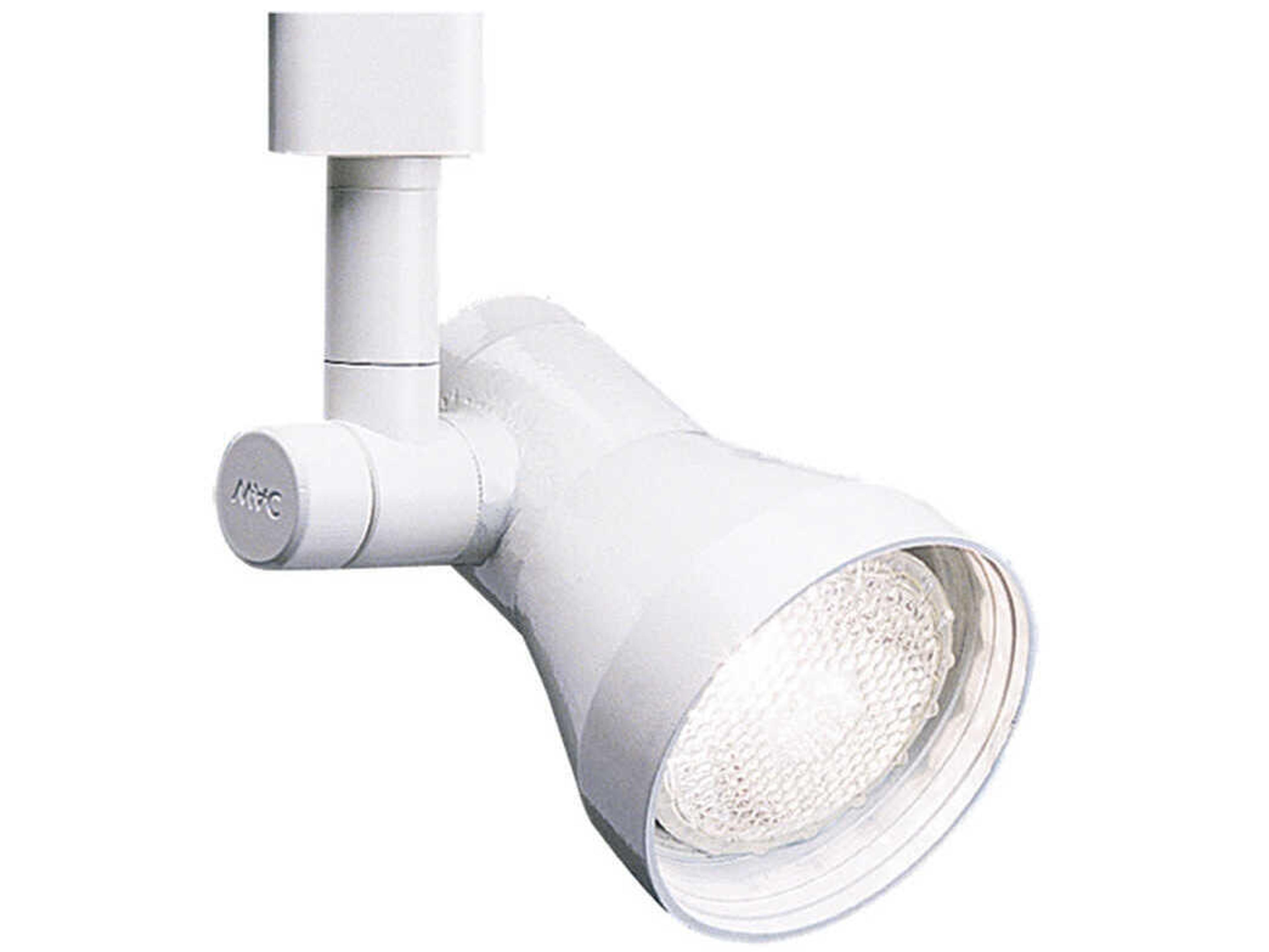 Line Voltage 1-Light White Track Head