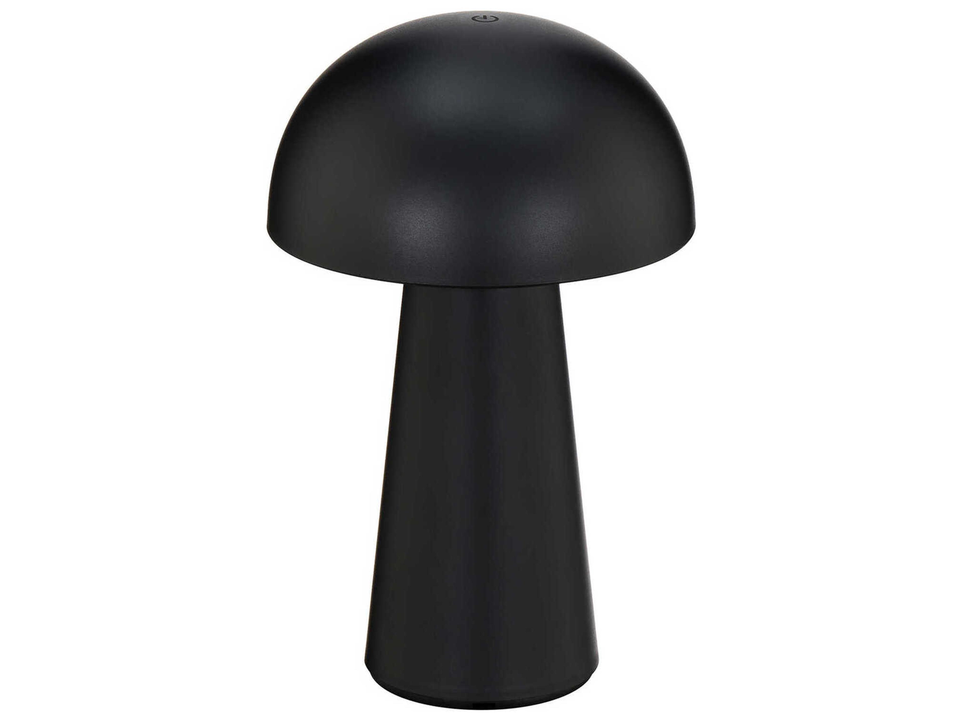 Darla Black Polycarbonate Table Lamp