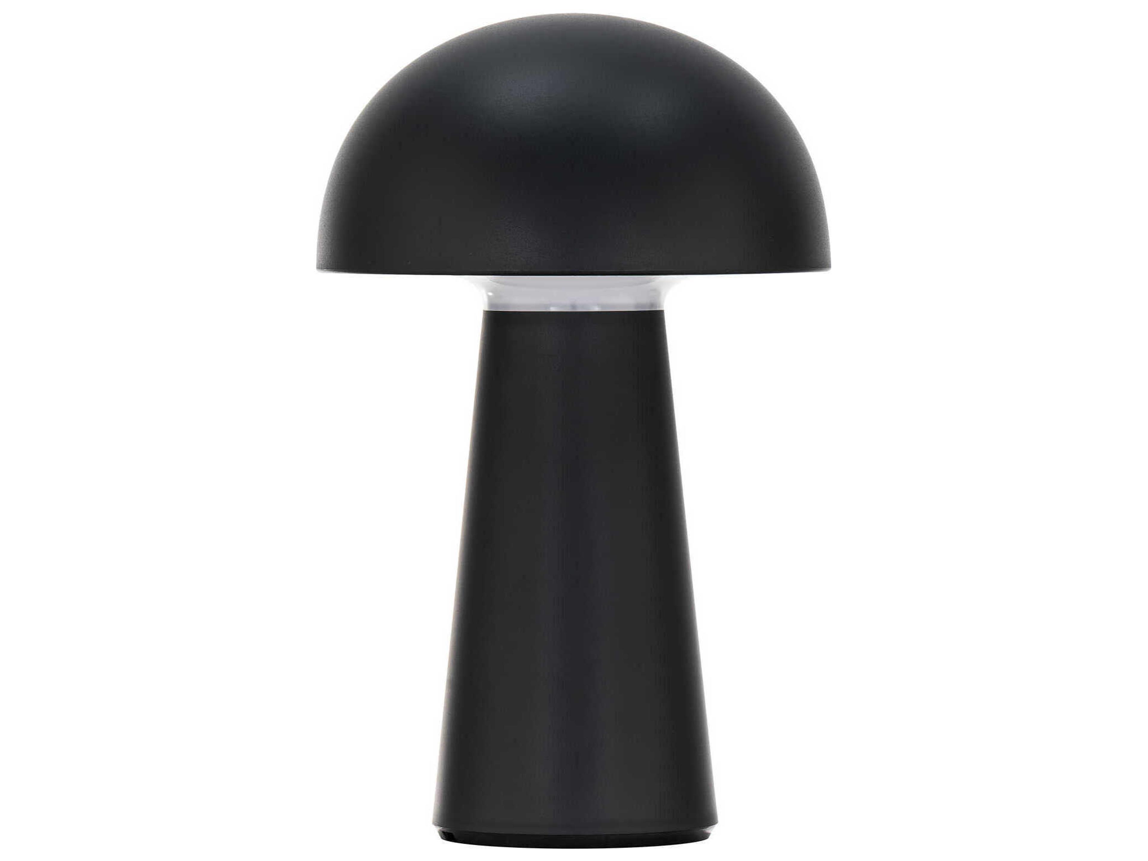 WAC Lighting Darla Black Polycarbonate Table Lamp