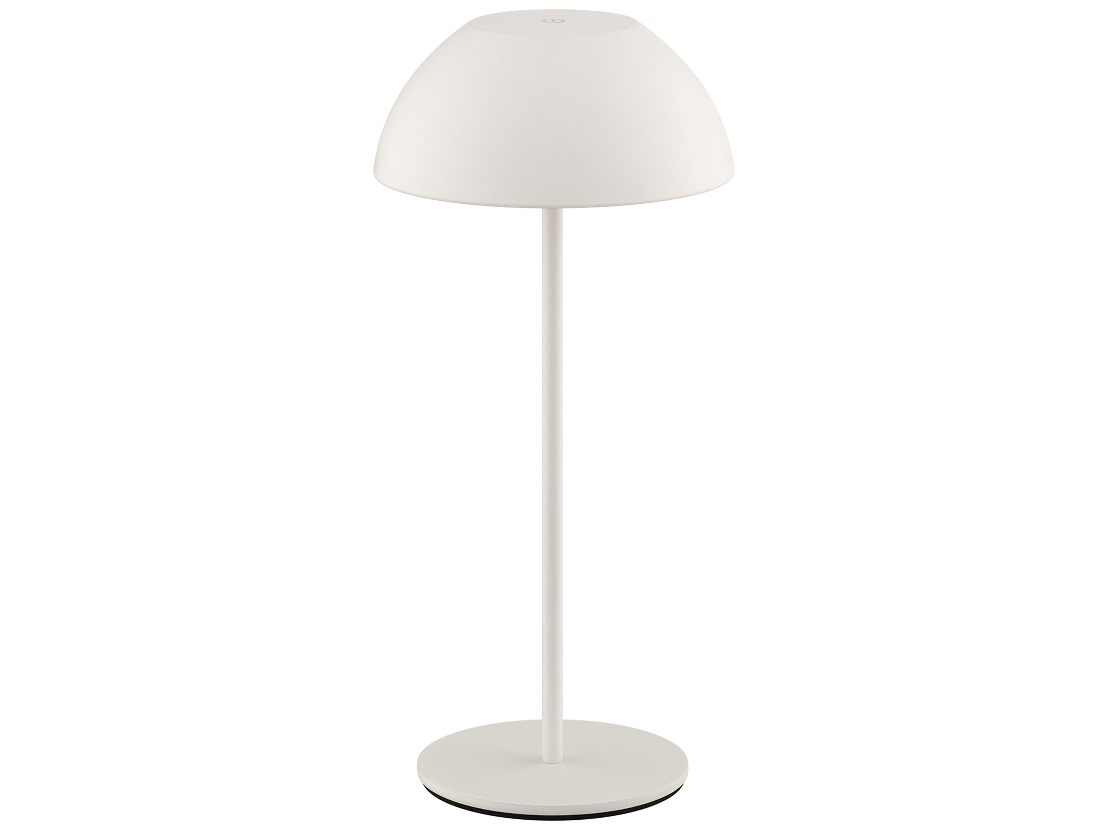 Channing White Polycarbonate Table Lamp