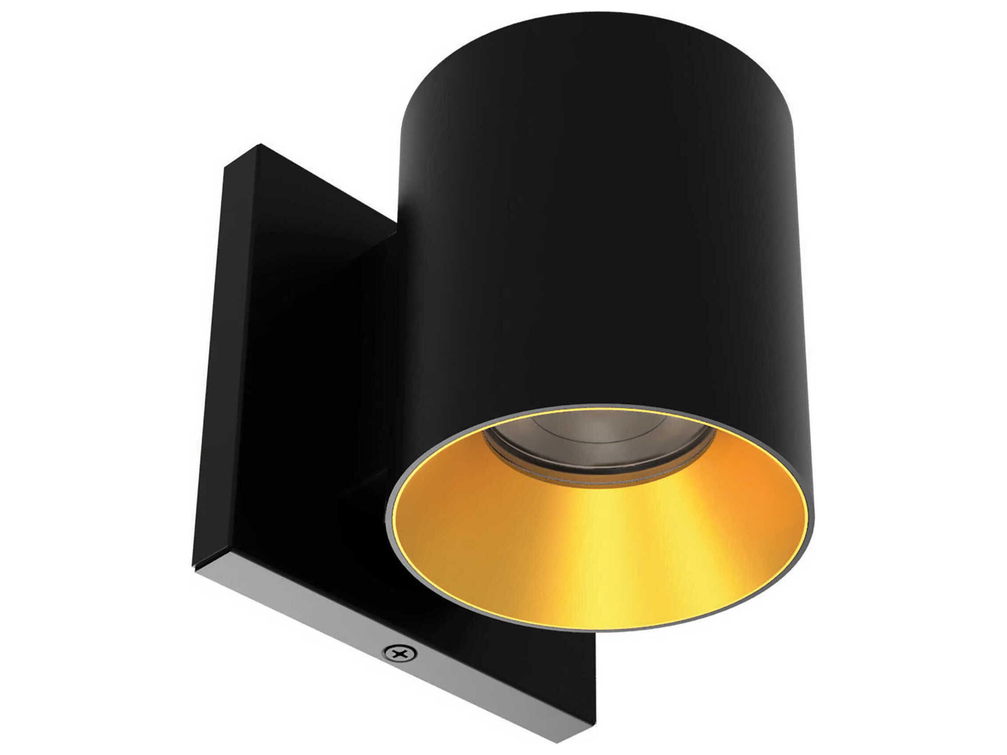 Zoron Round 1-Light Trimmed Outdoor Wall Light