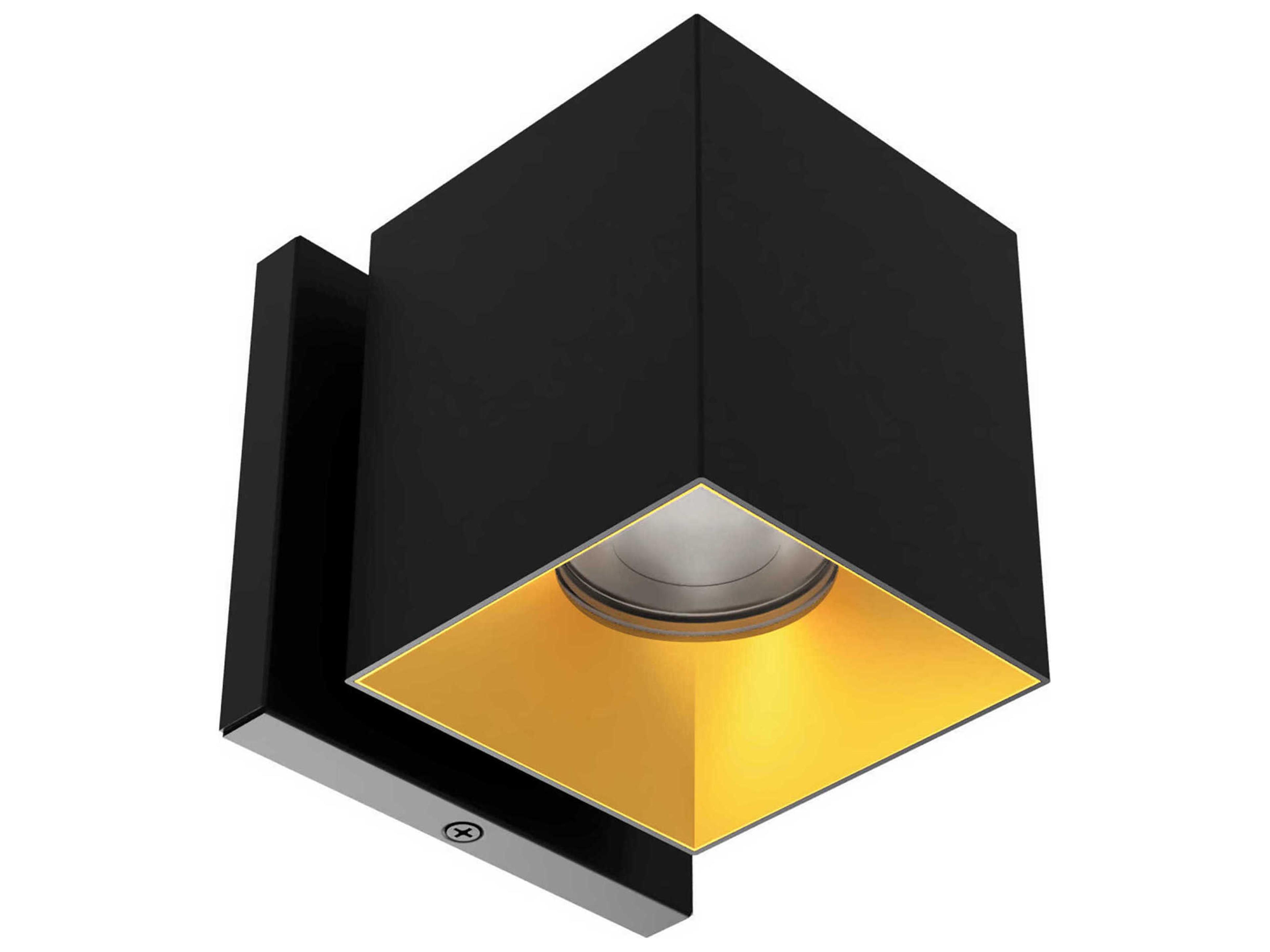 Zoron Square 1-Light Trimmed Outdoor Wall Light