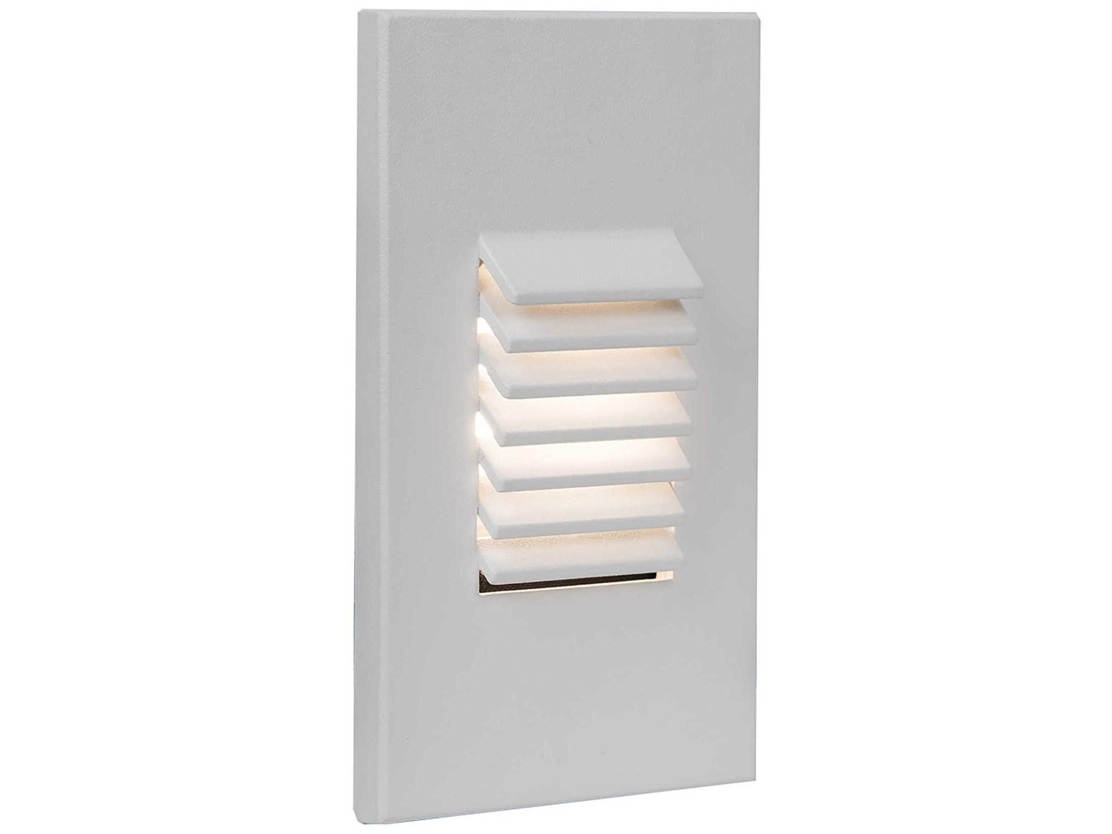 Landscape 1-Light Vertical Louvered Step and Wall Light