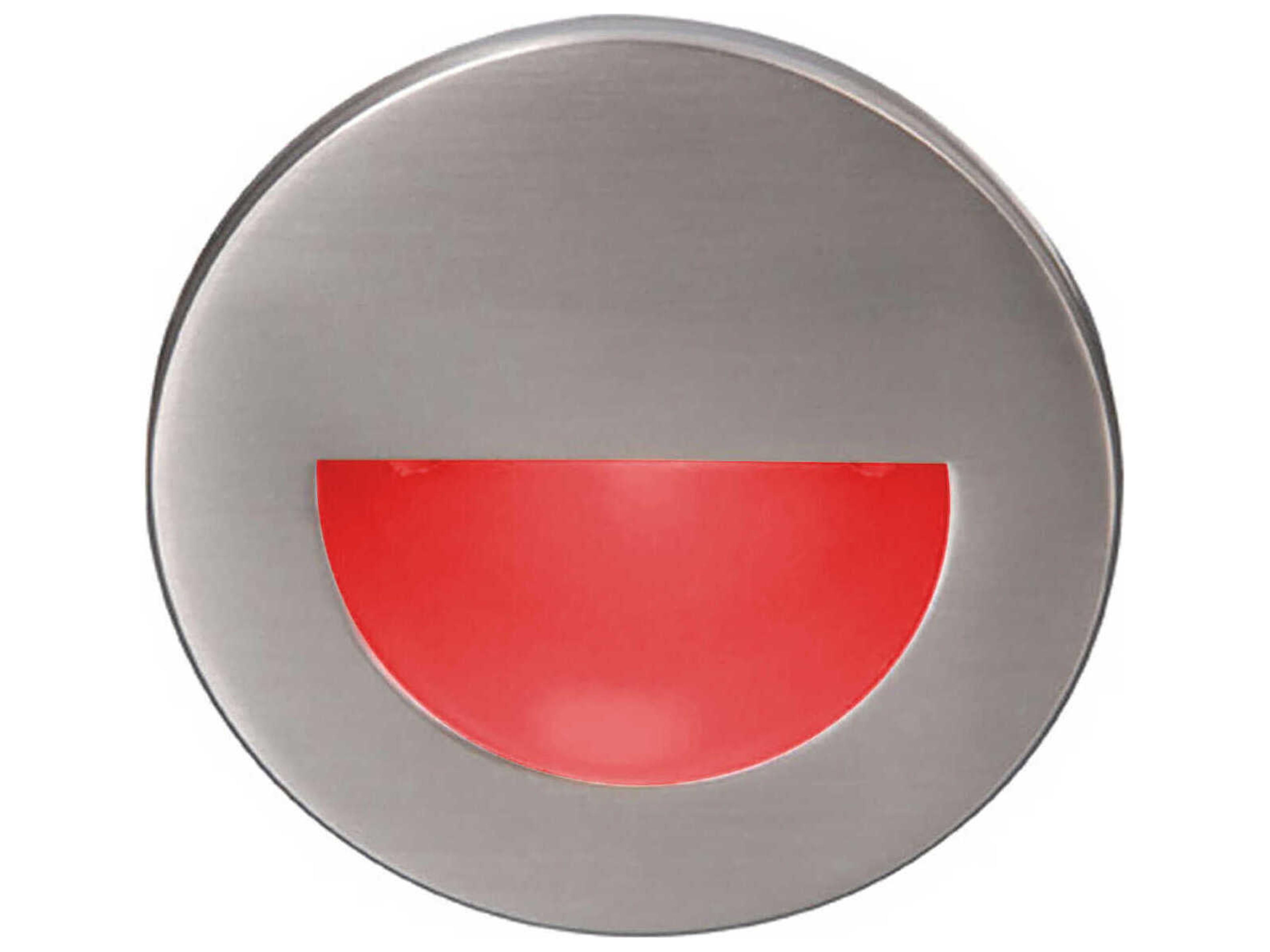 WAC Lighting LEDme 1-Light Half-Round Outdoor Step and Wall Light