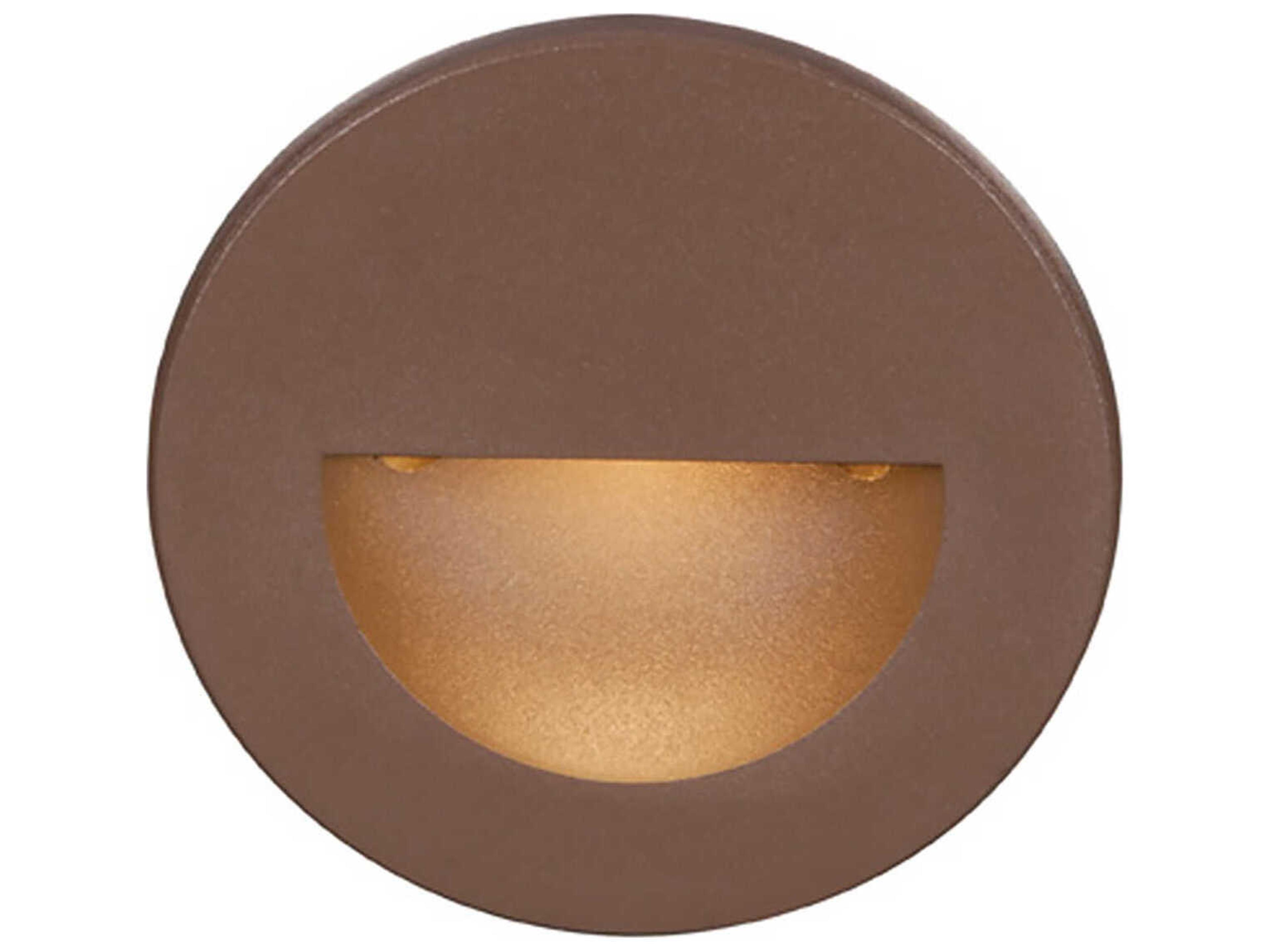 LEDme 1-Light Half-Round Outdoor Step and Wall Light