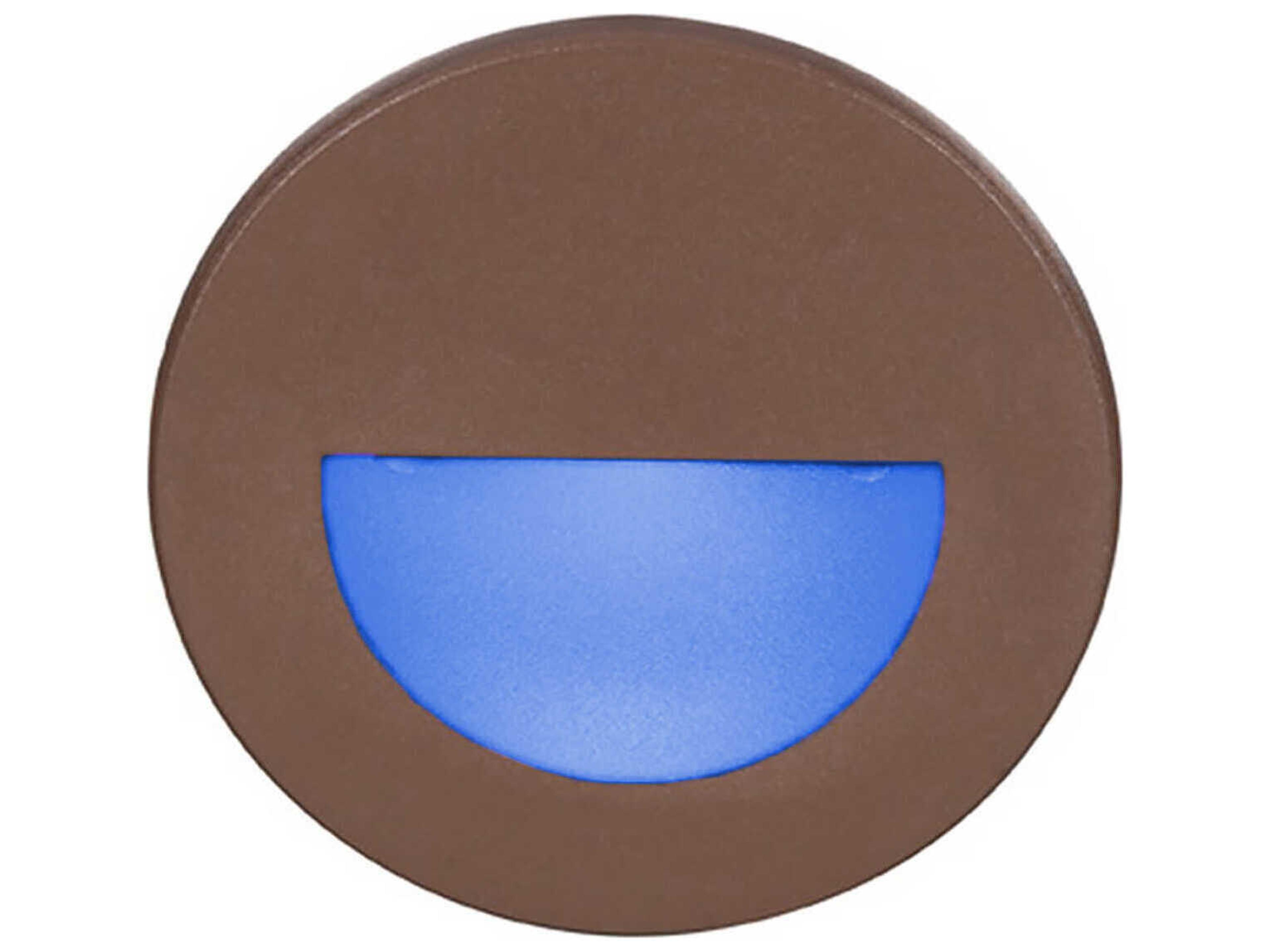 WAC Lighting LEDme 1-Light Half-Round Outdoor Step and Wall Light