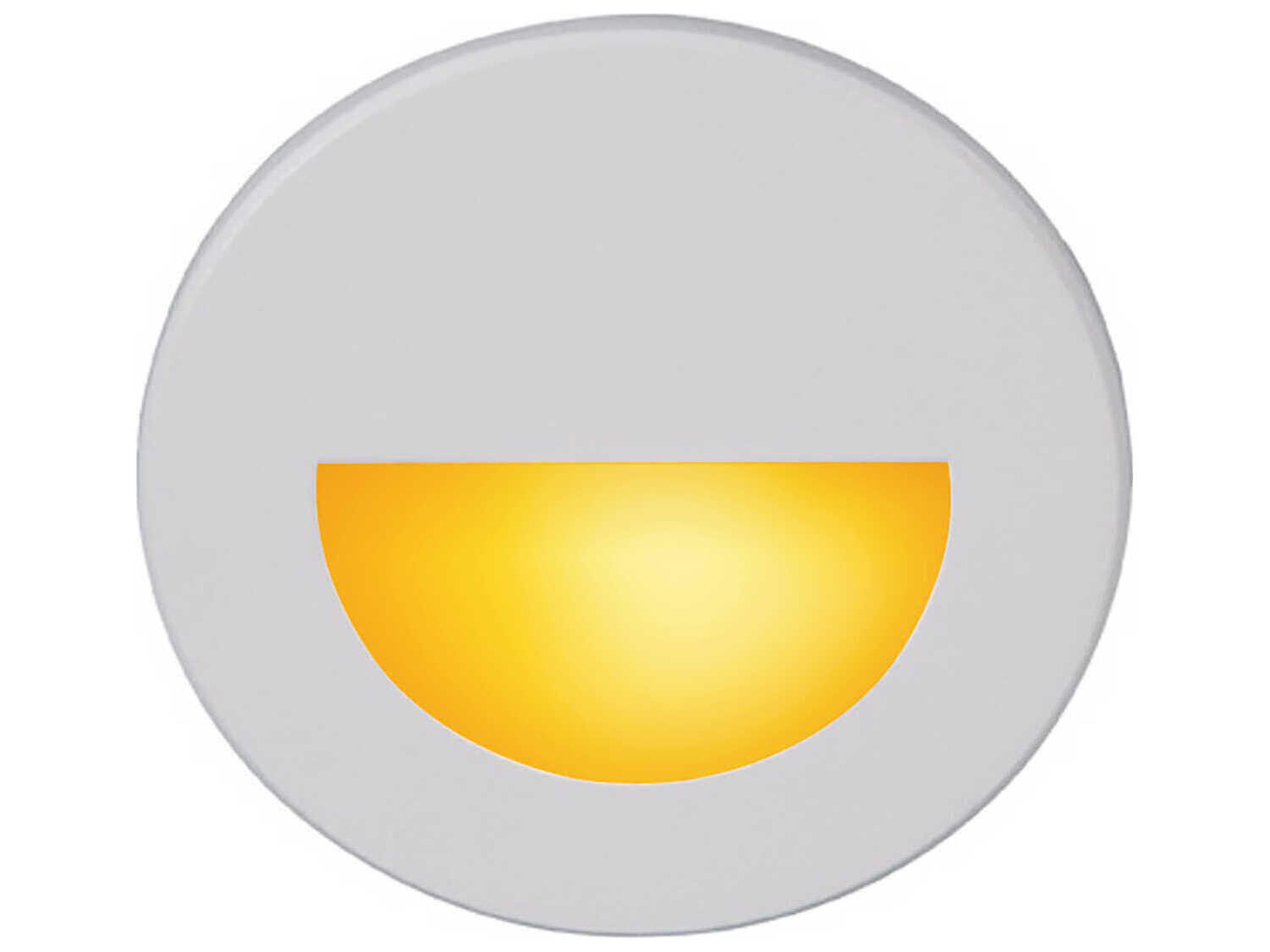 WAC Lighting LEDme 1-Light Half-Round Outdoor Step and Wall Light
